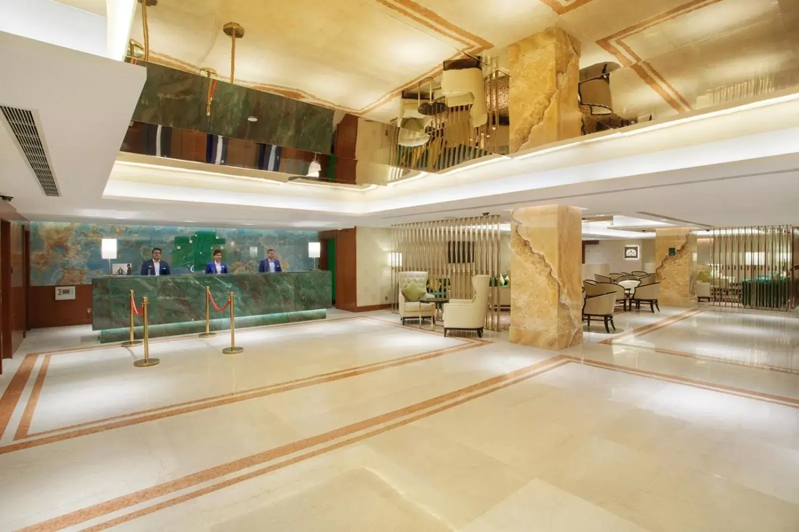 Lobby or reception in Holiday Inn Dhaka City Centre by IHG Lobby or reception in Holiday Inn Dhaka City Centre by IHG