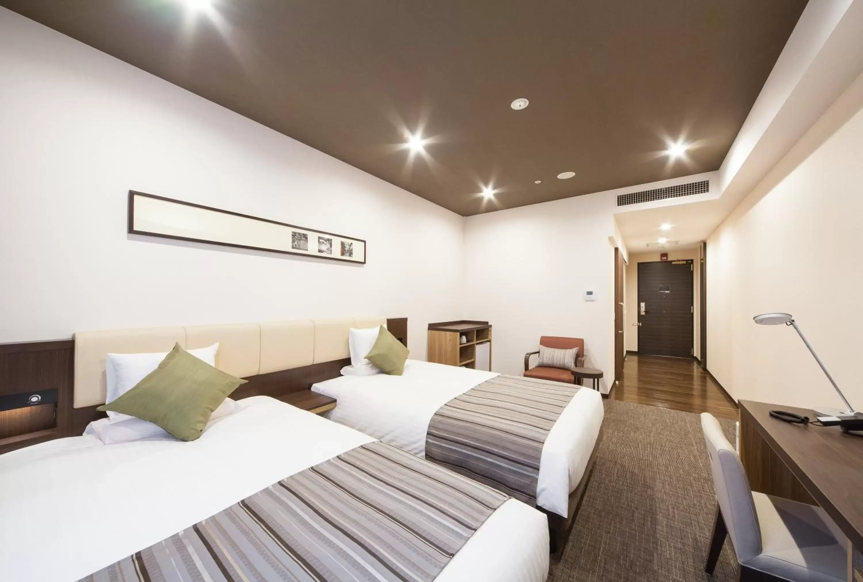 Spring, Bed in HOTEL MYSTAYS PREMIER Kanazawa