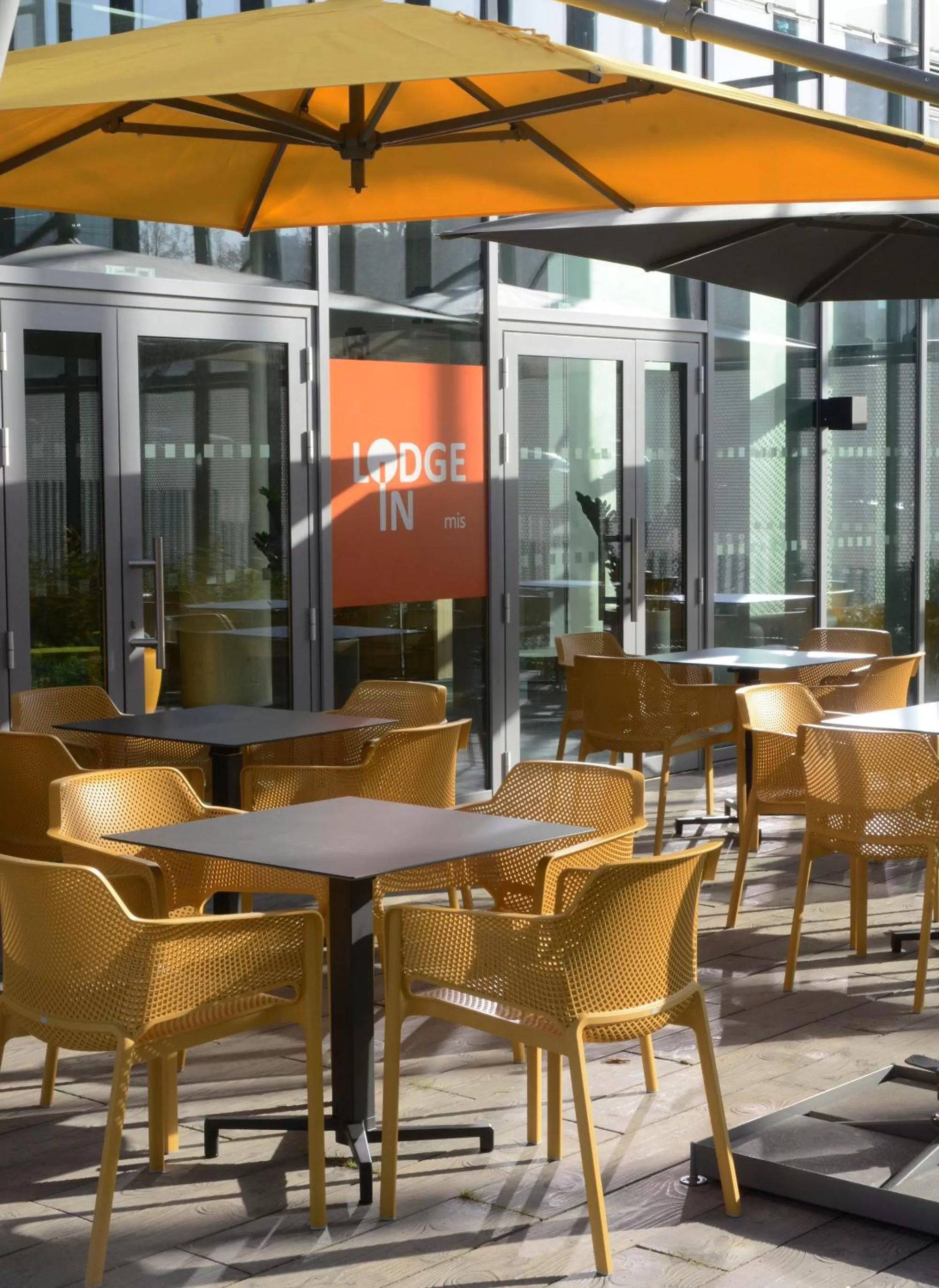 Patio in Hôtel Lodge In Paris 13