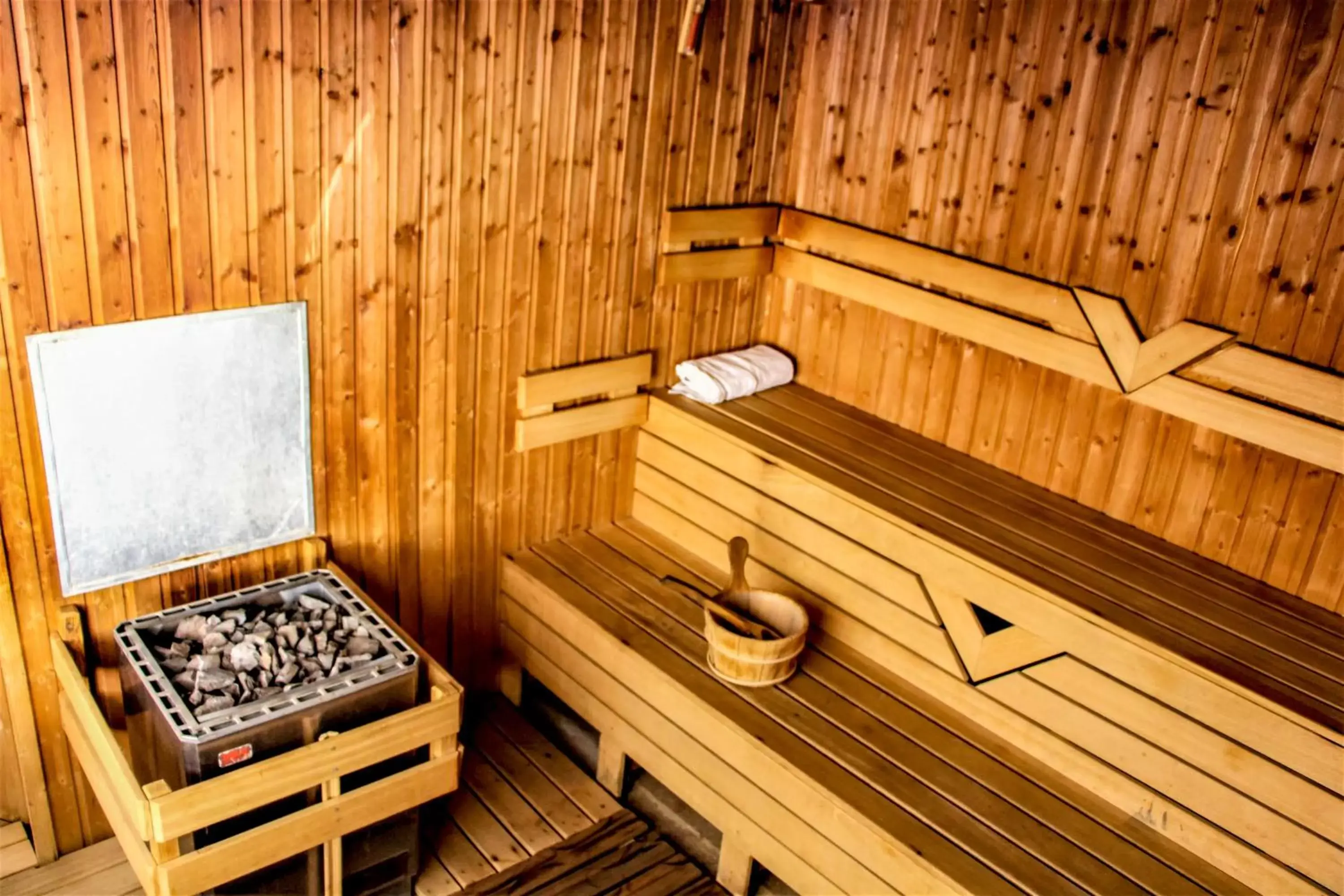 Sauna in Dedeman Palandoken Ski Lodge Hotel