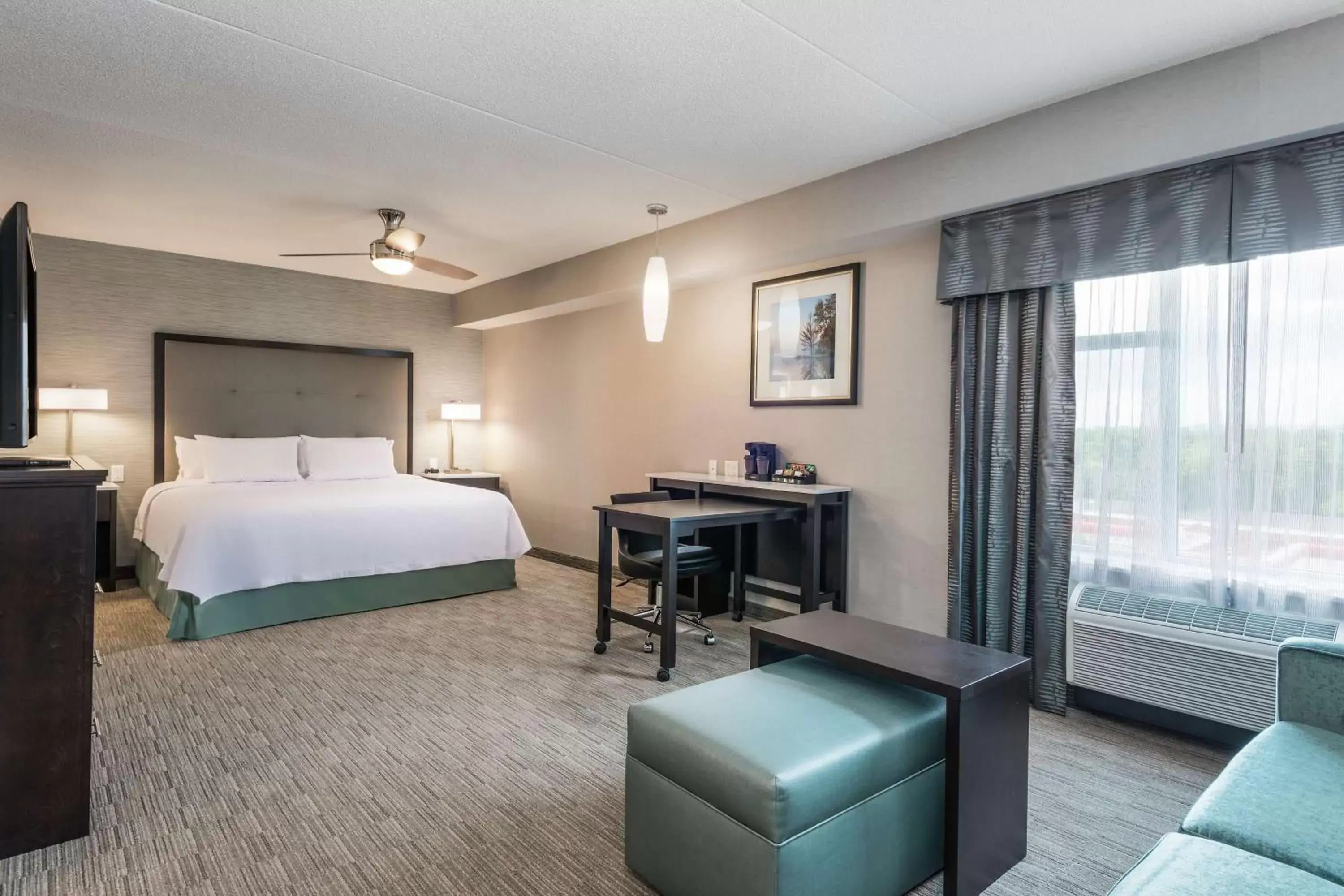 Bedroom in Homewood Suites By Hilton Ottawa Airport