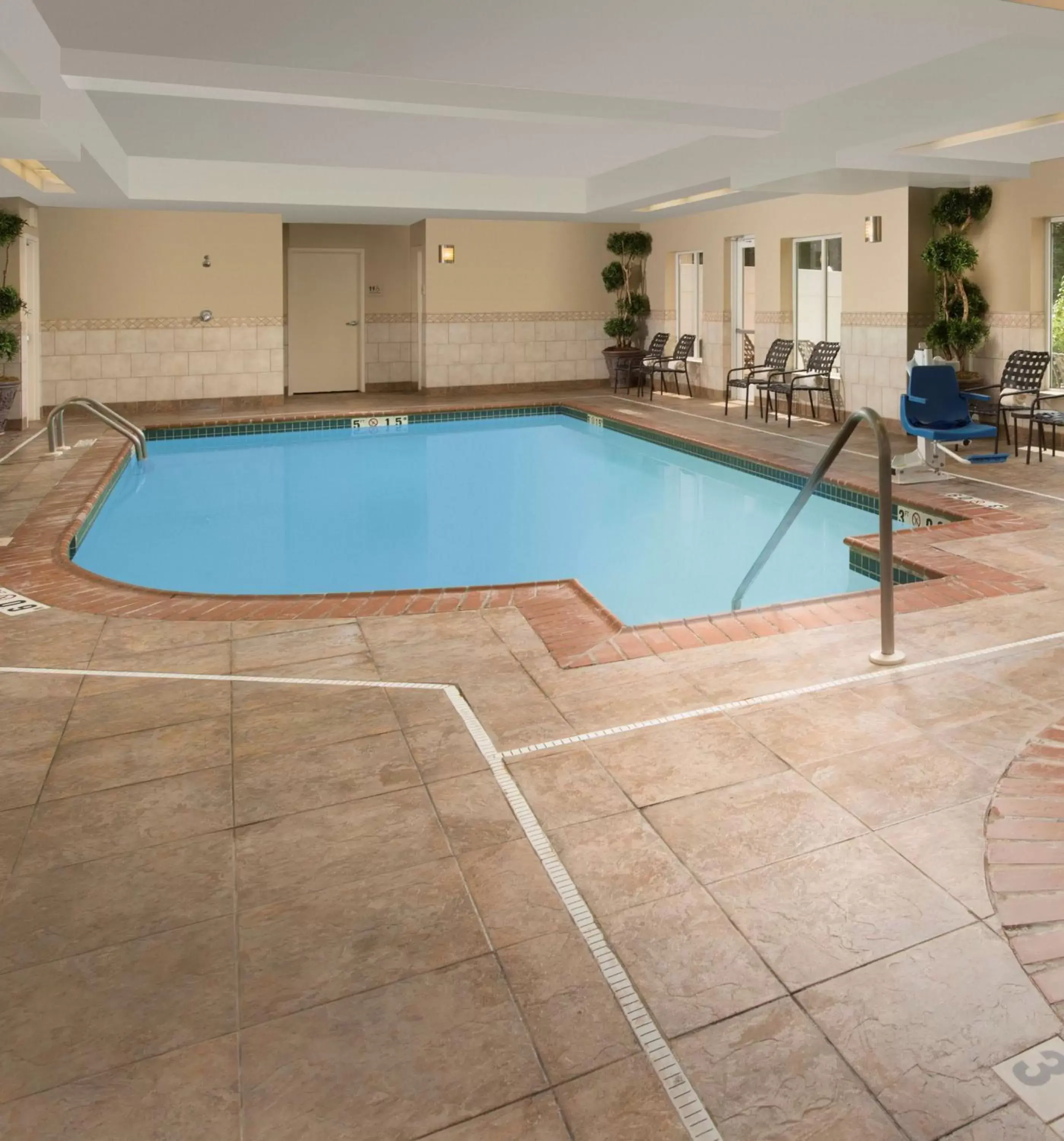 Pool view, Swimming Pool in Hilton Garden Inn Winston-Salem/Hanes Mall