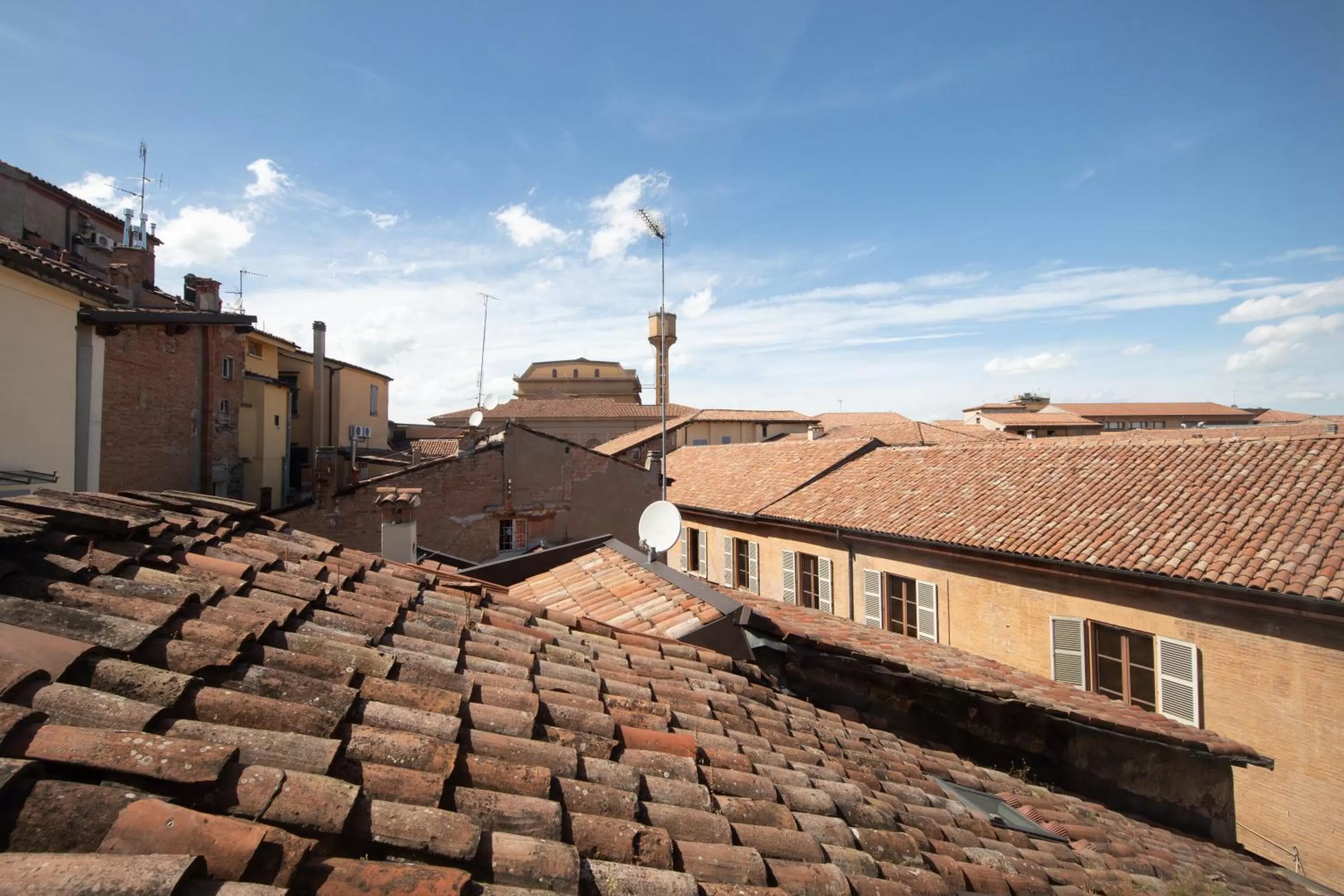 City view in Albergo Rossini 1936