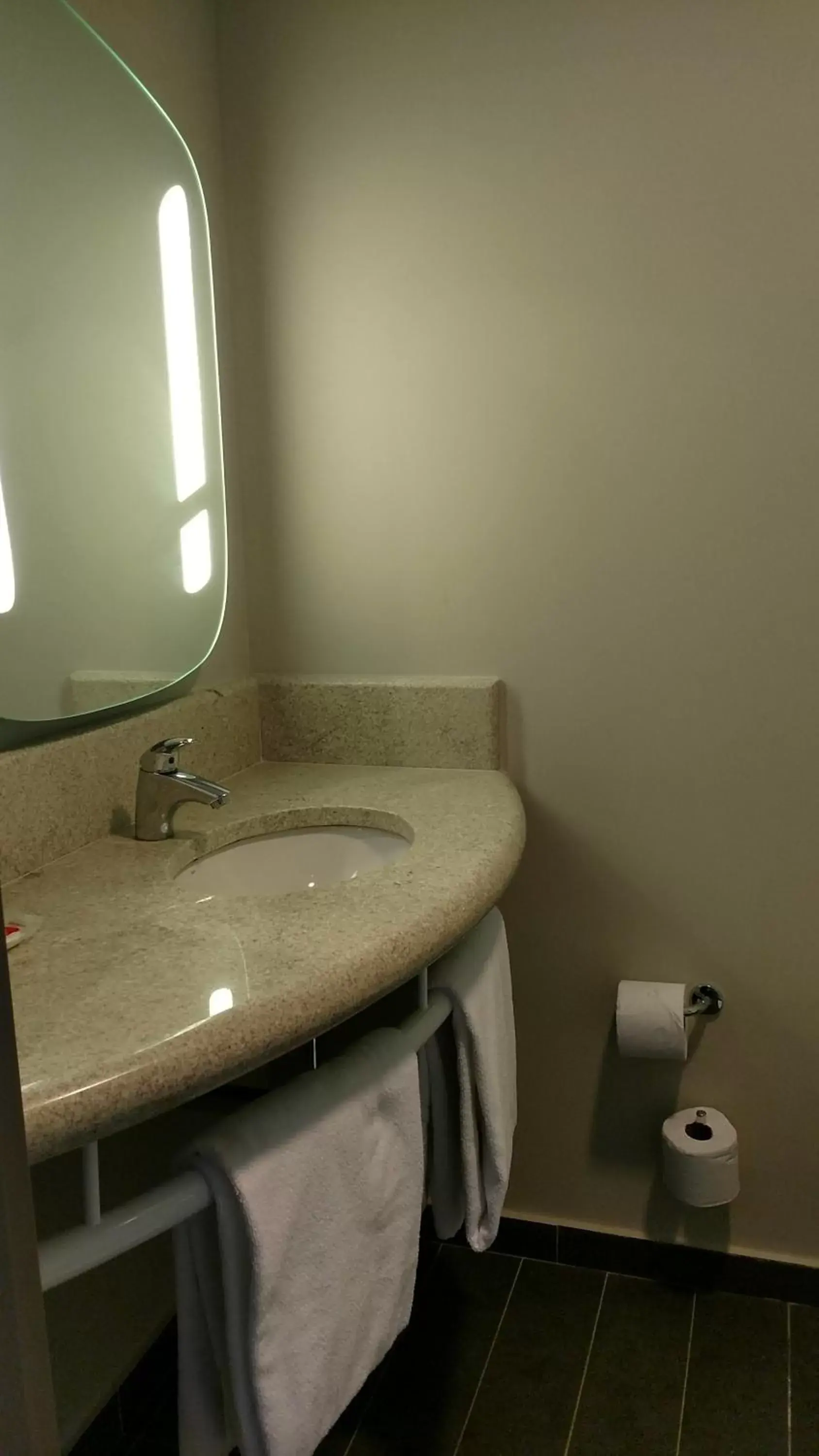 Bathroom in ibis Osasco