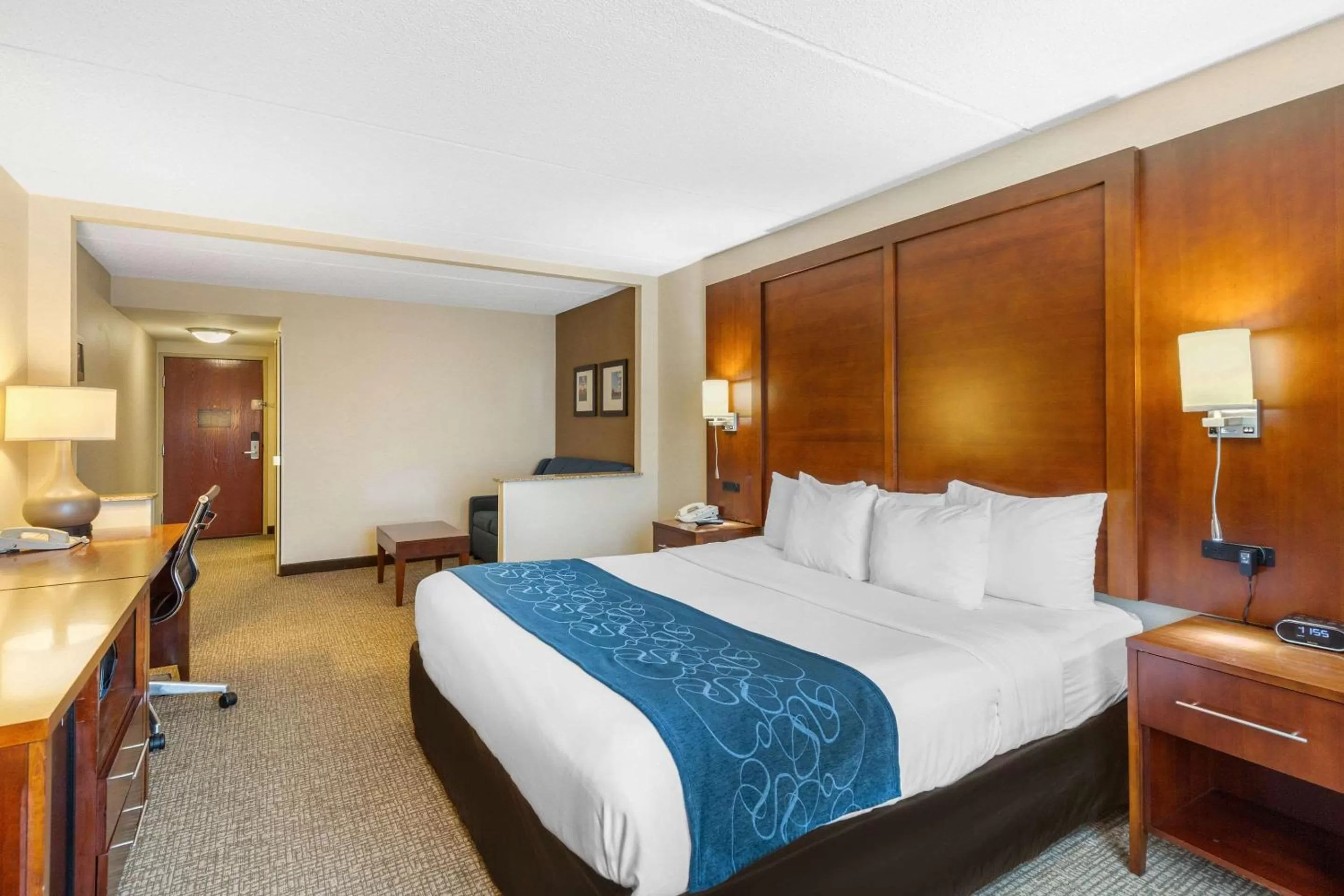 Photo of the whole room, Bed in Comfort Suites Manassas Battlefield Park