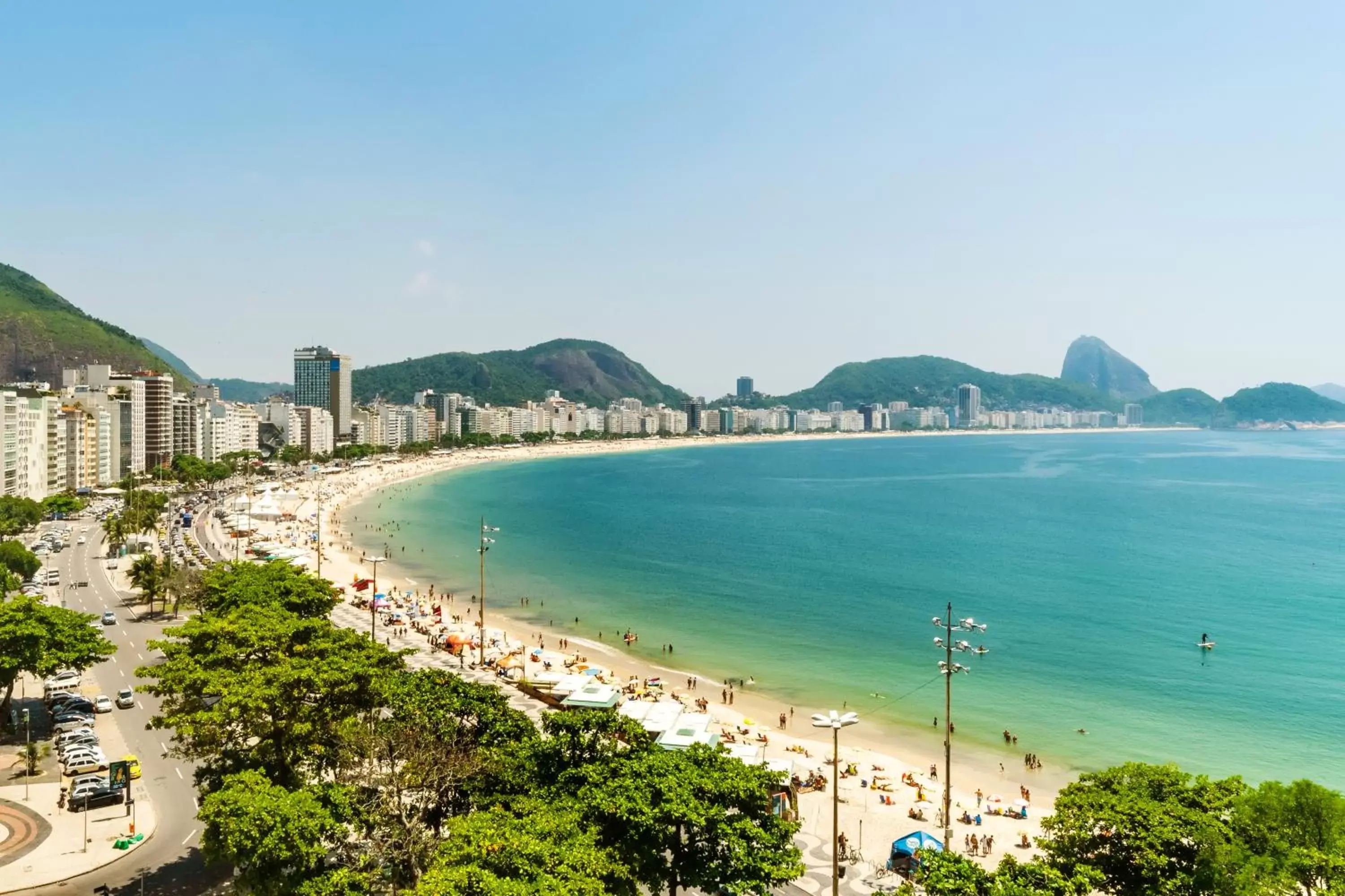 Natural landscape, Beach in Fairmont Rio de Janeiro Copacabana