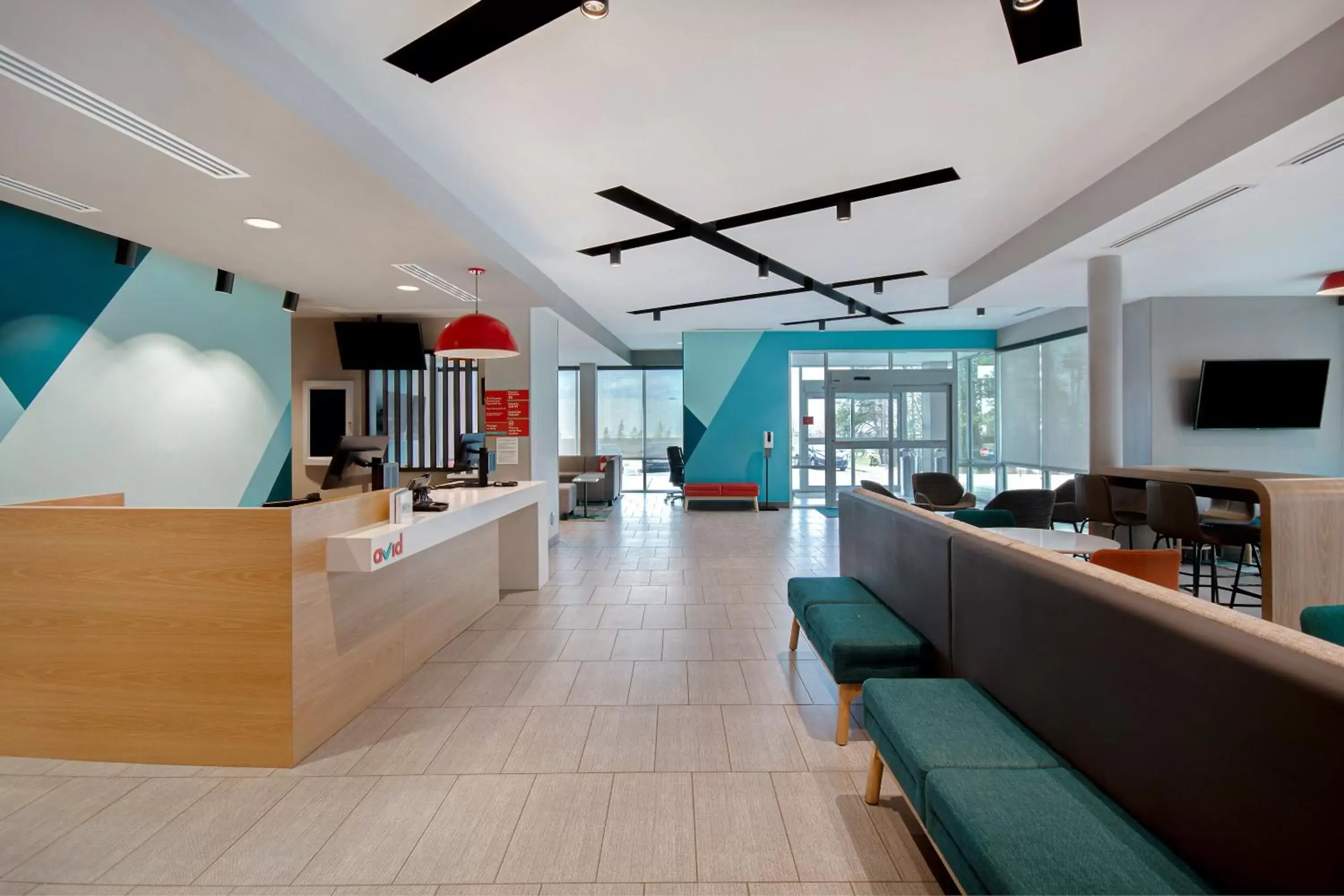 Lobby or reception in avid Hotel Fort Mill - Carowinds Blvd by IHG Lobby or reception in avid Hotel Fort Mill - Carowinds Blvd by IHG