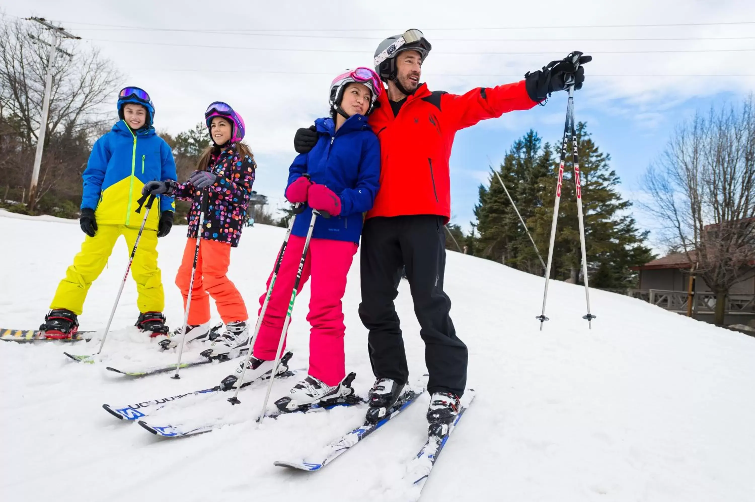 Winter, Skiing in Camelback Resort