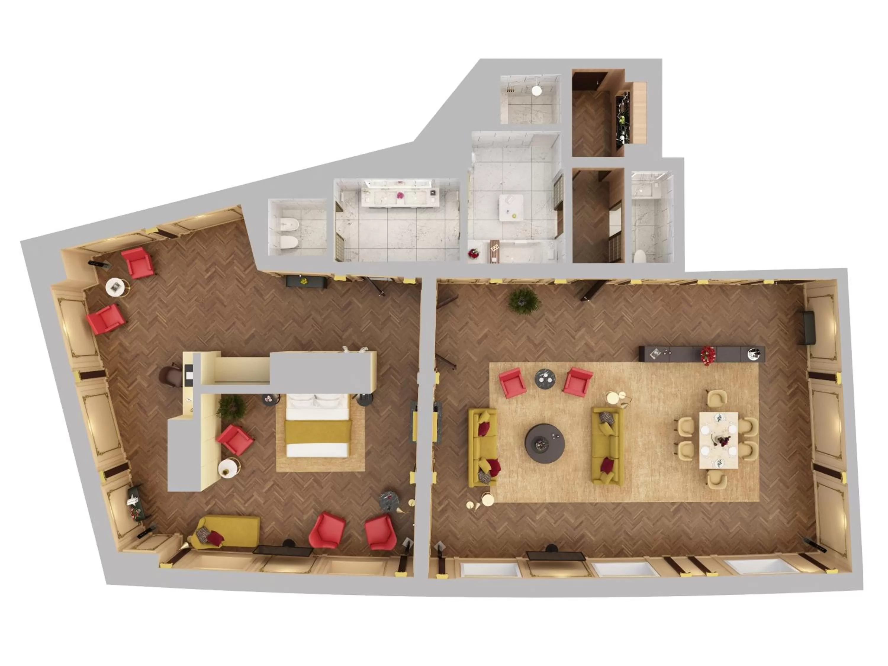 Floor plan in Hotel Cafe Royal