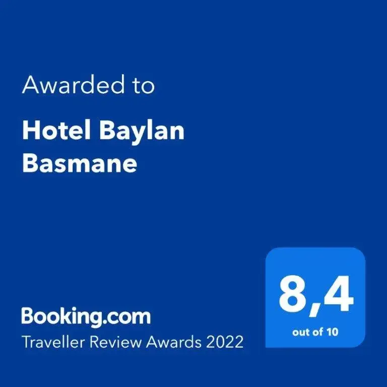 Certificate/Award, Logo/Certificate/Sign/Award in Hotel Baylan Basmane