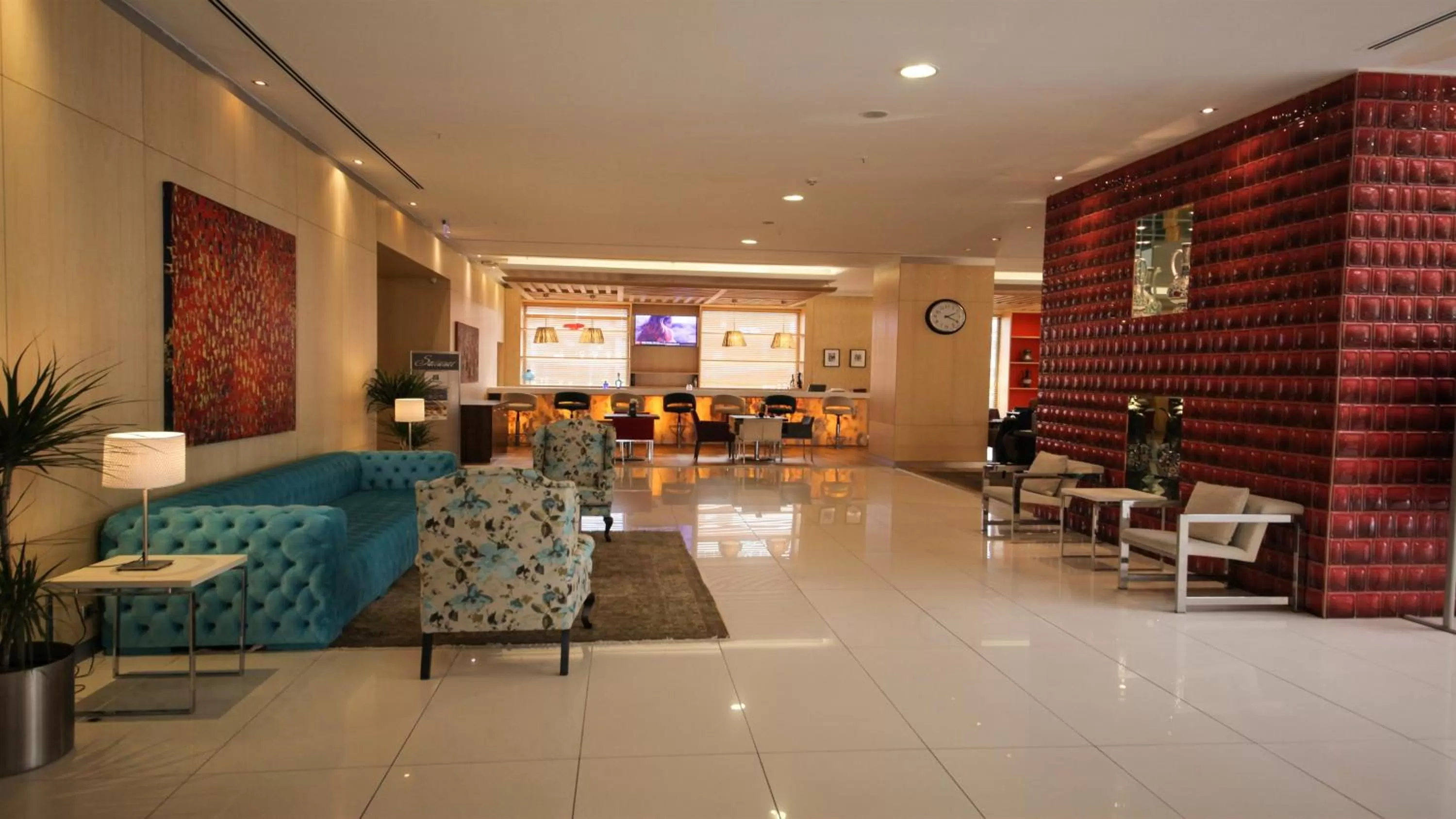 Lounge or bar, Lobby/Reception in Nova Plaza Prime Hotel