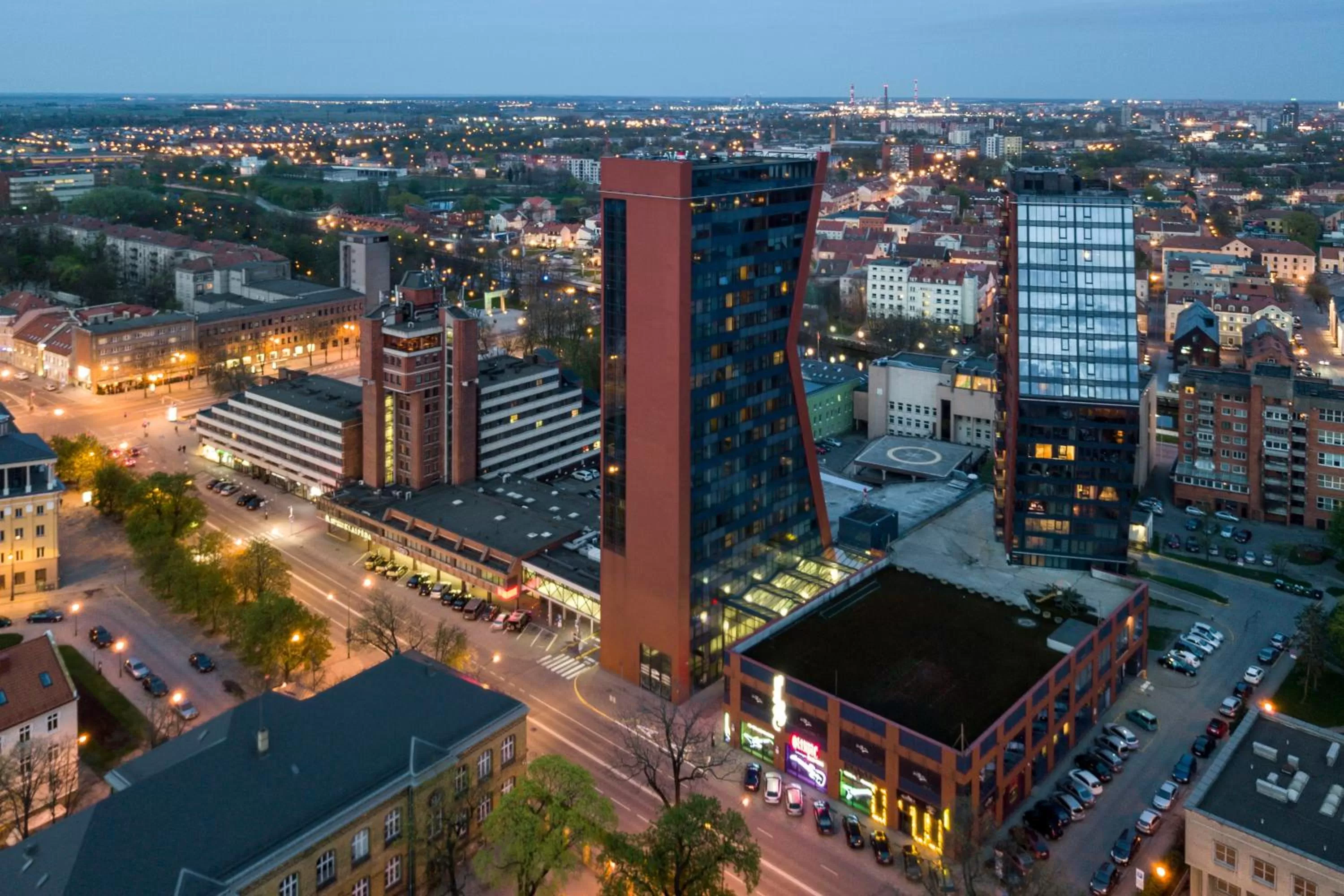 Property building in Amberton Hotel Klaipeda