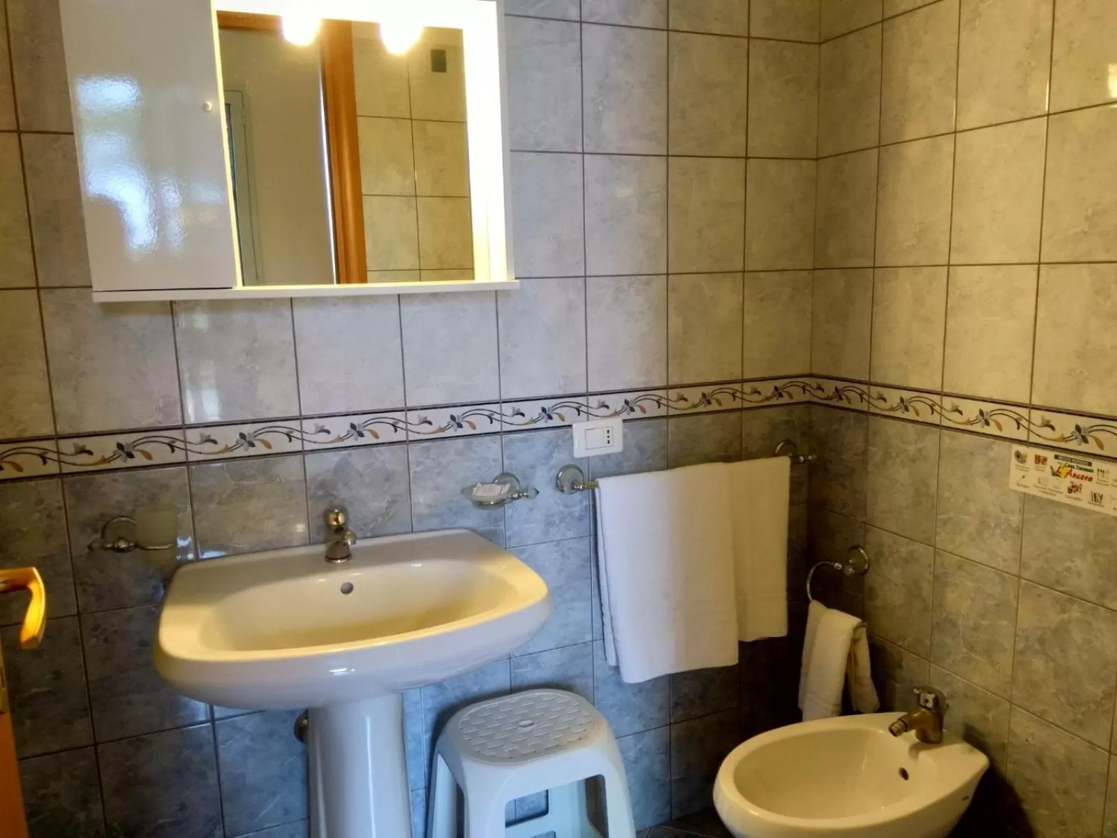 Bathroom in Case Vacanze Ancora