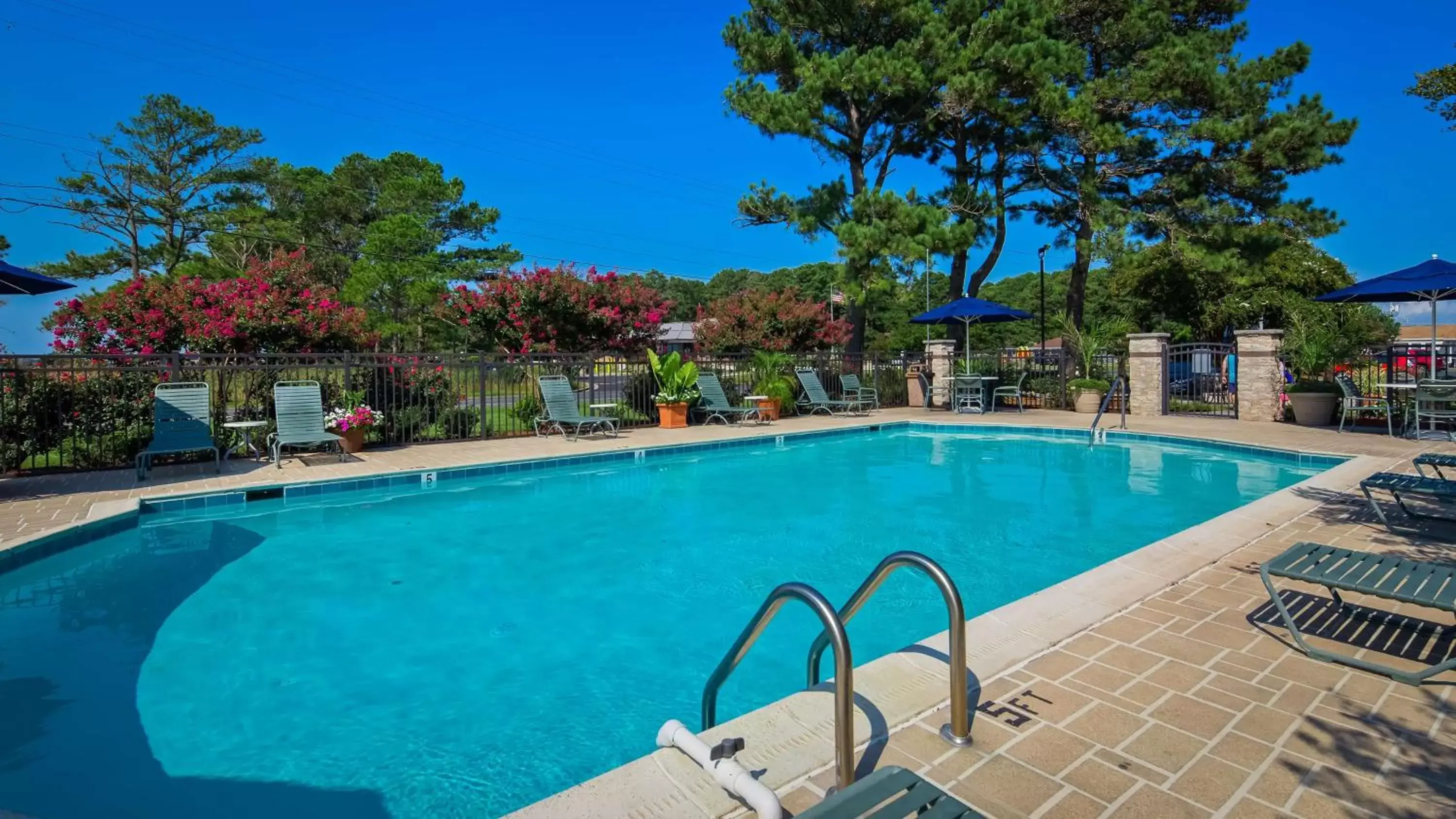 Pool view, Swimming Pool in Best Western Chincoteague Island