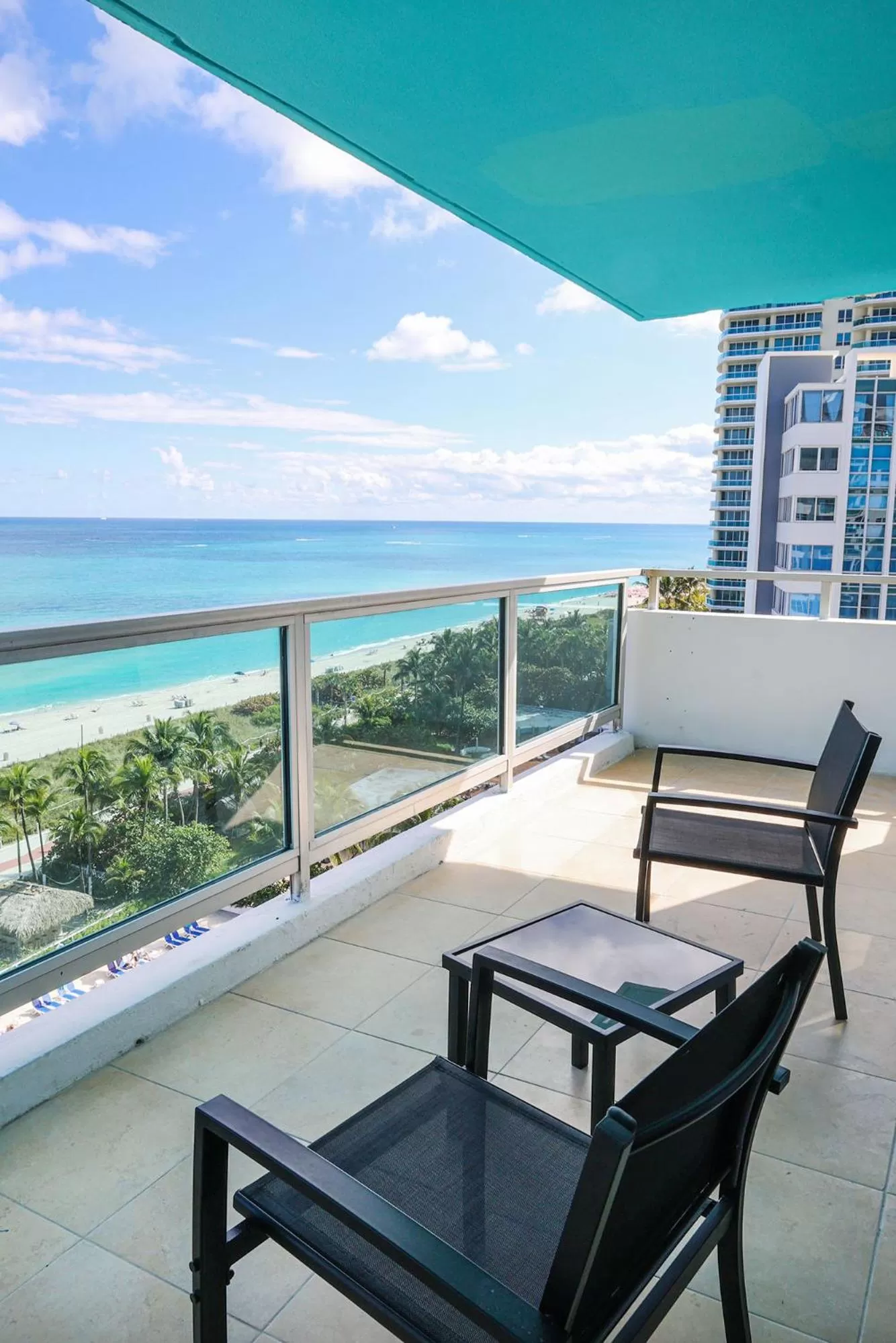 Balcony/Terrace in Seacoast Suites on Miami Beach