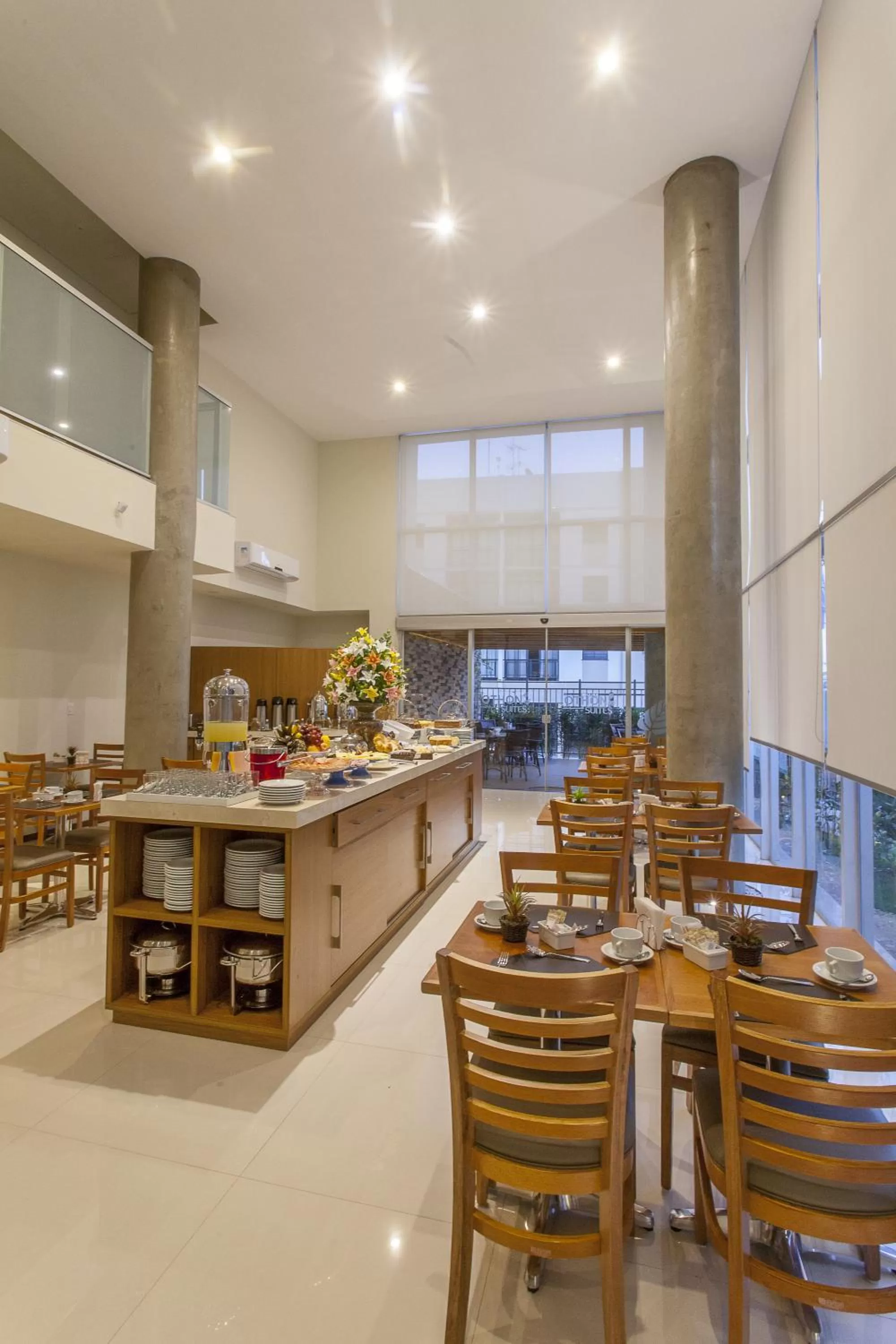 Restaurant/places to eat in São Carlos Marklin Suítes