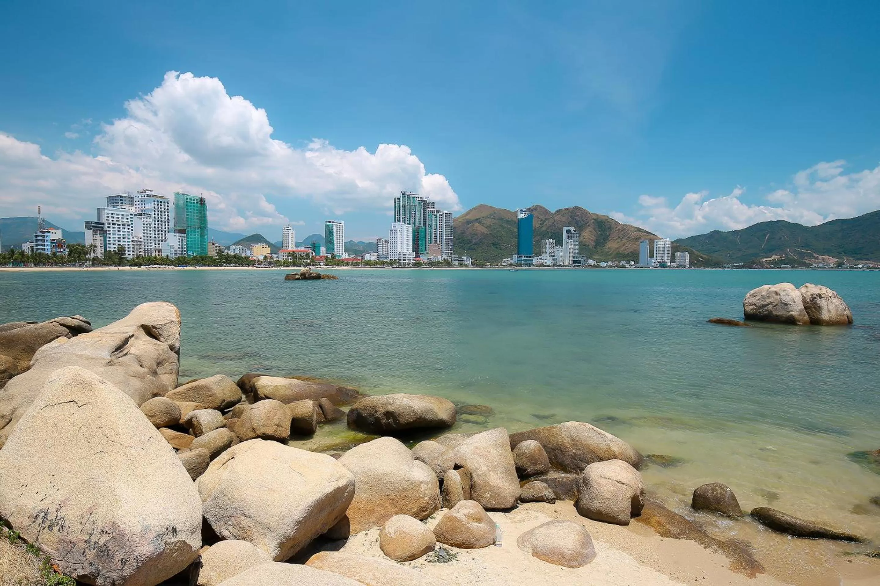 Sea view in GIS Hotel Nha Trang & Motorbike Rental