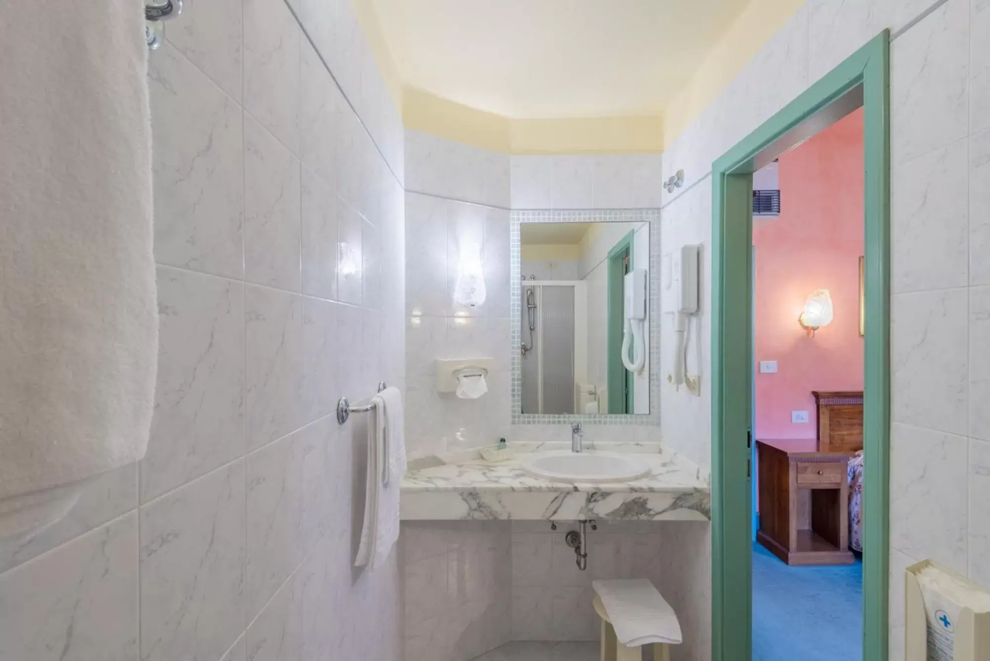 Shower, Bathroom in Hotel Minerva Palace