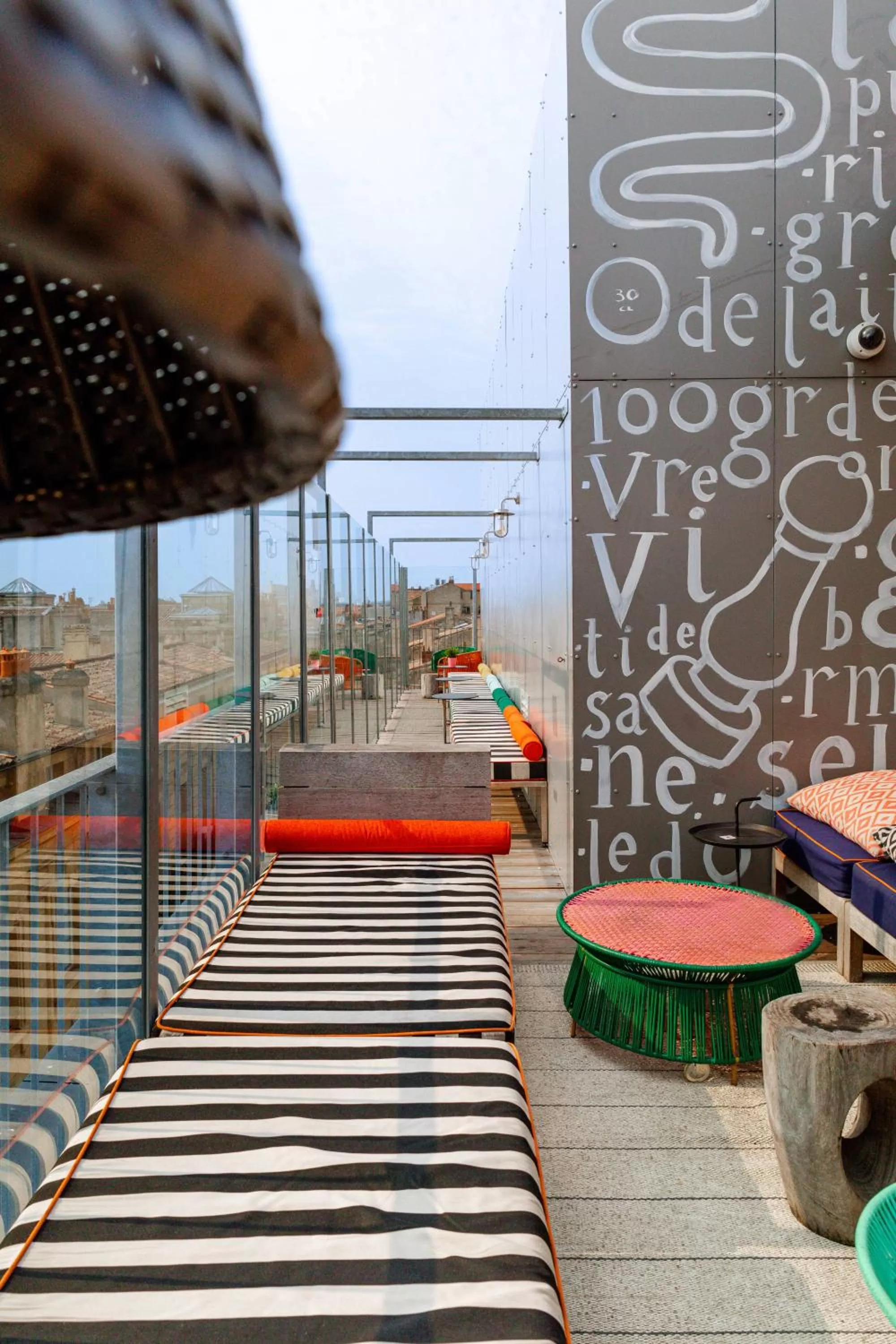 Balcony/Terrace in Mama Shelter Bordeaux Centre