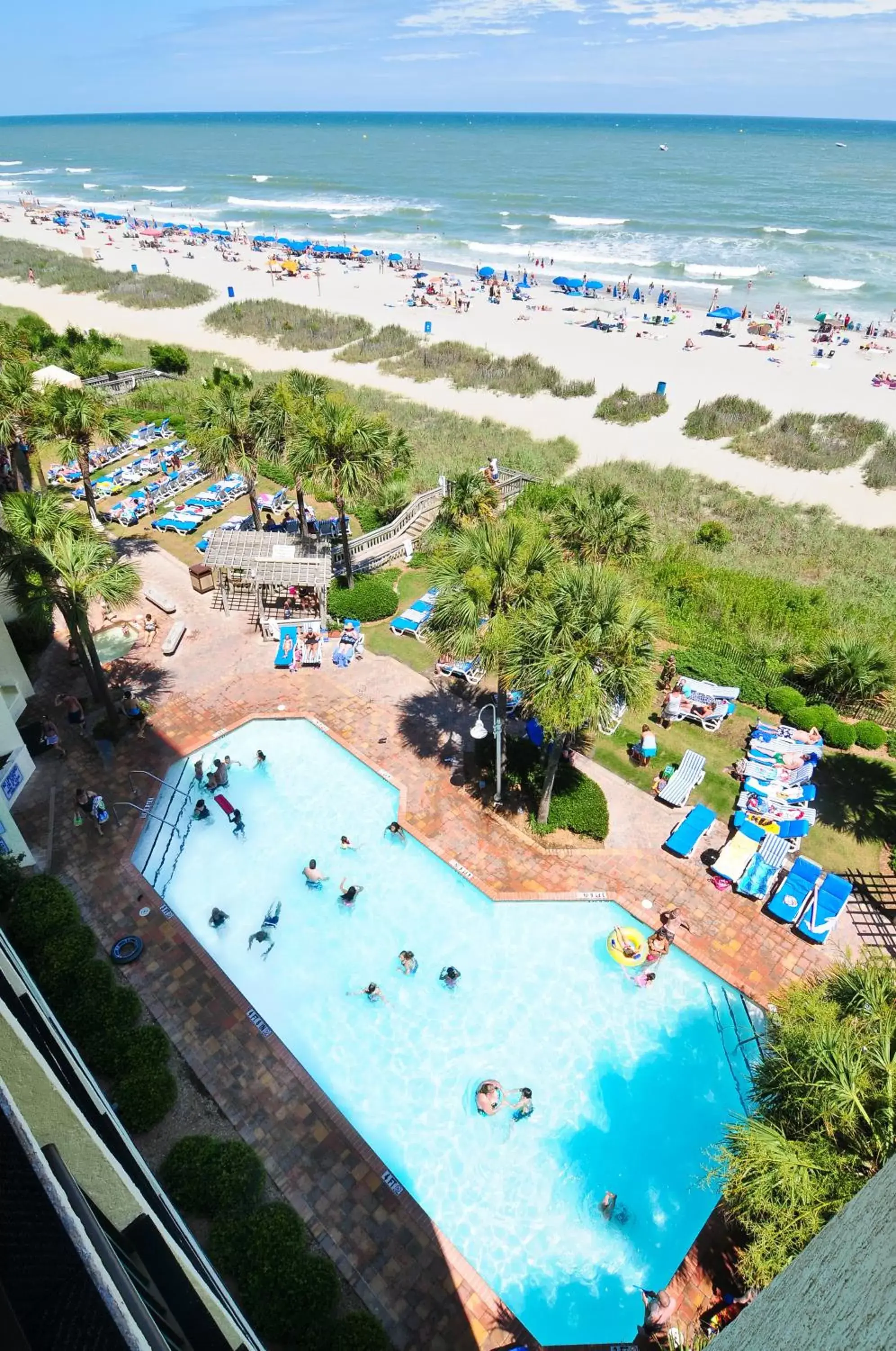 View (from property/room), Bird's-eye View in Sea Crest Oceanfront Resort