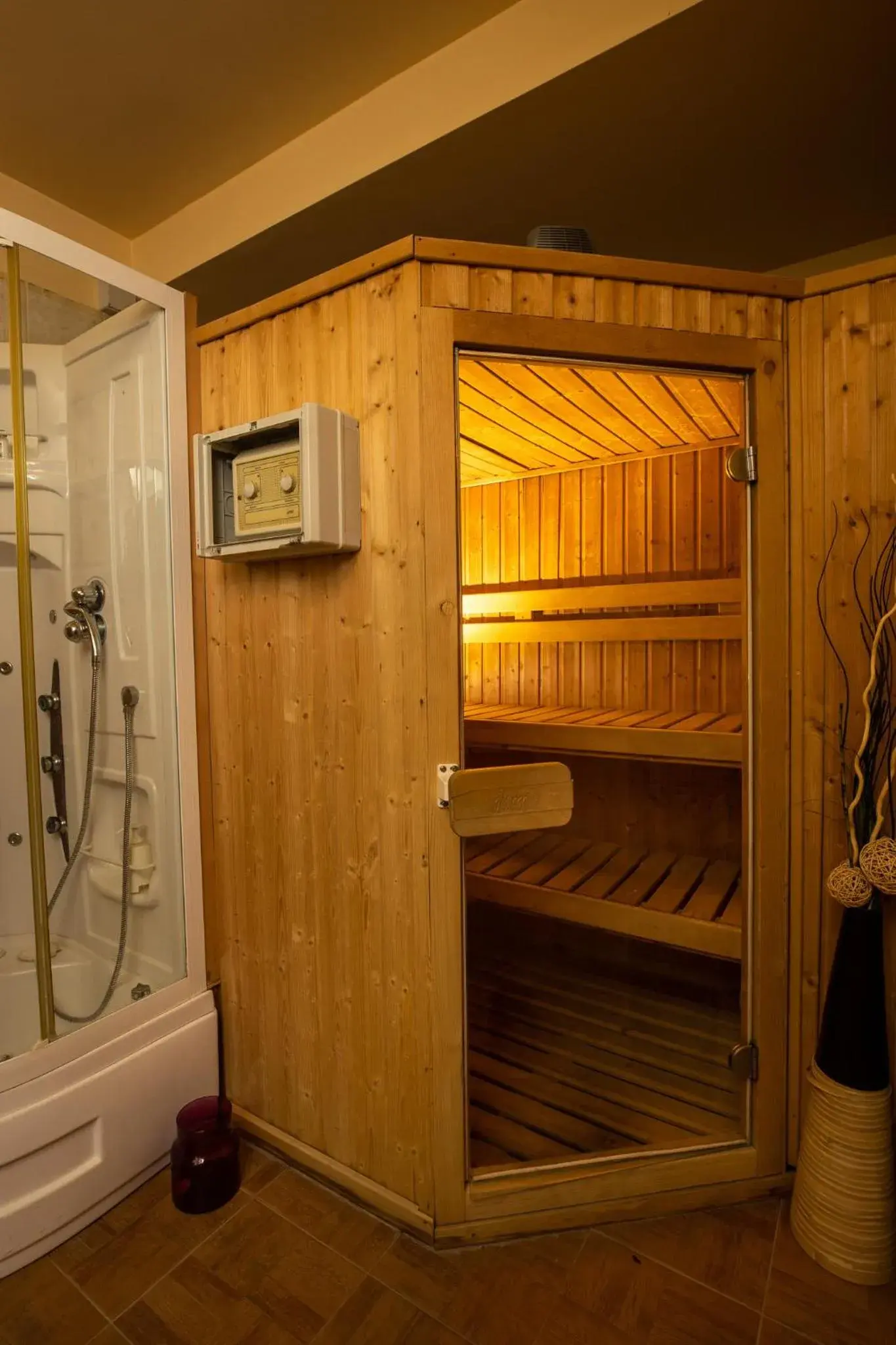 Sauna in Dóm Hotel