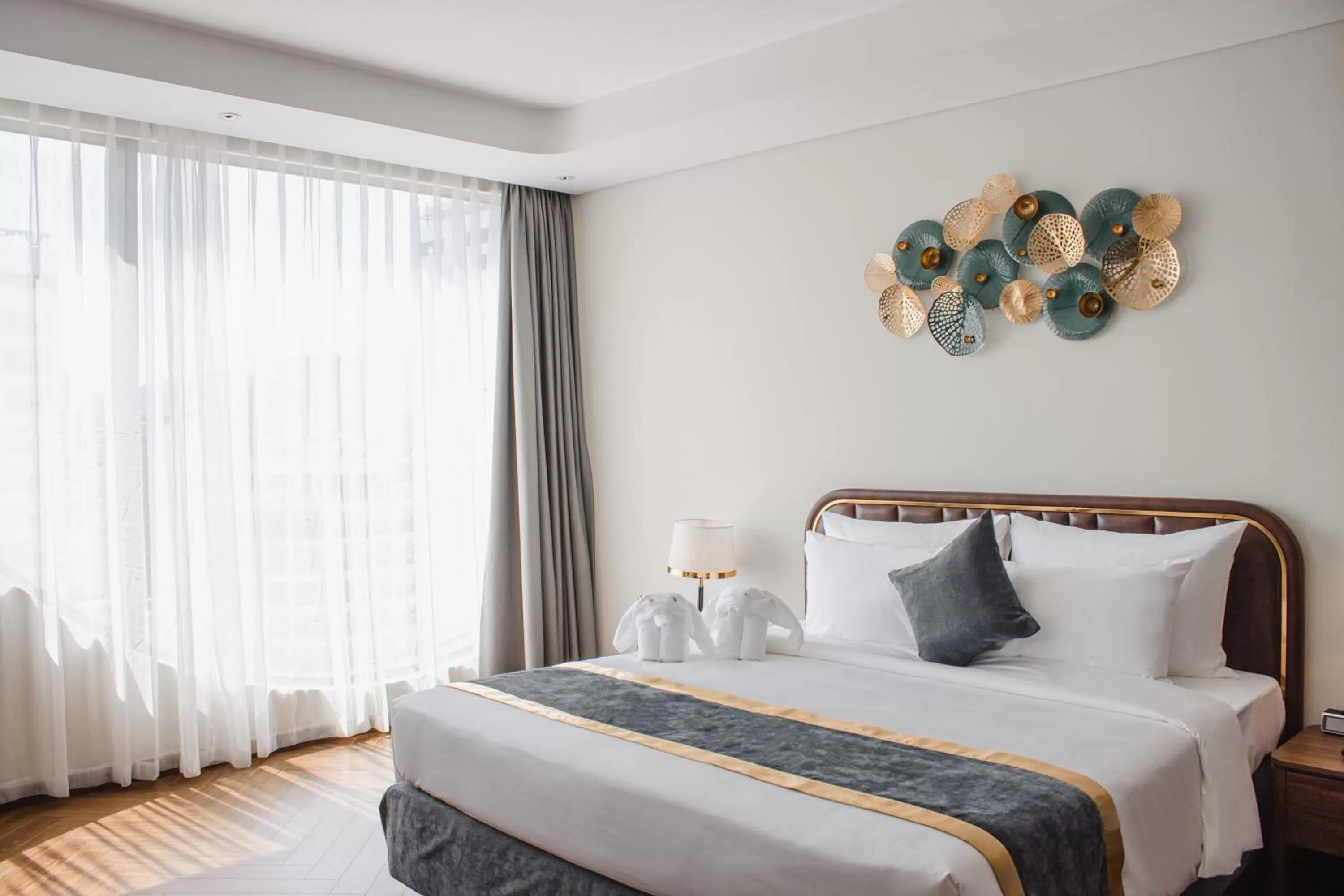 Bed in Grand Tourane Nha Trang Hotel