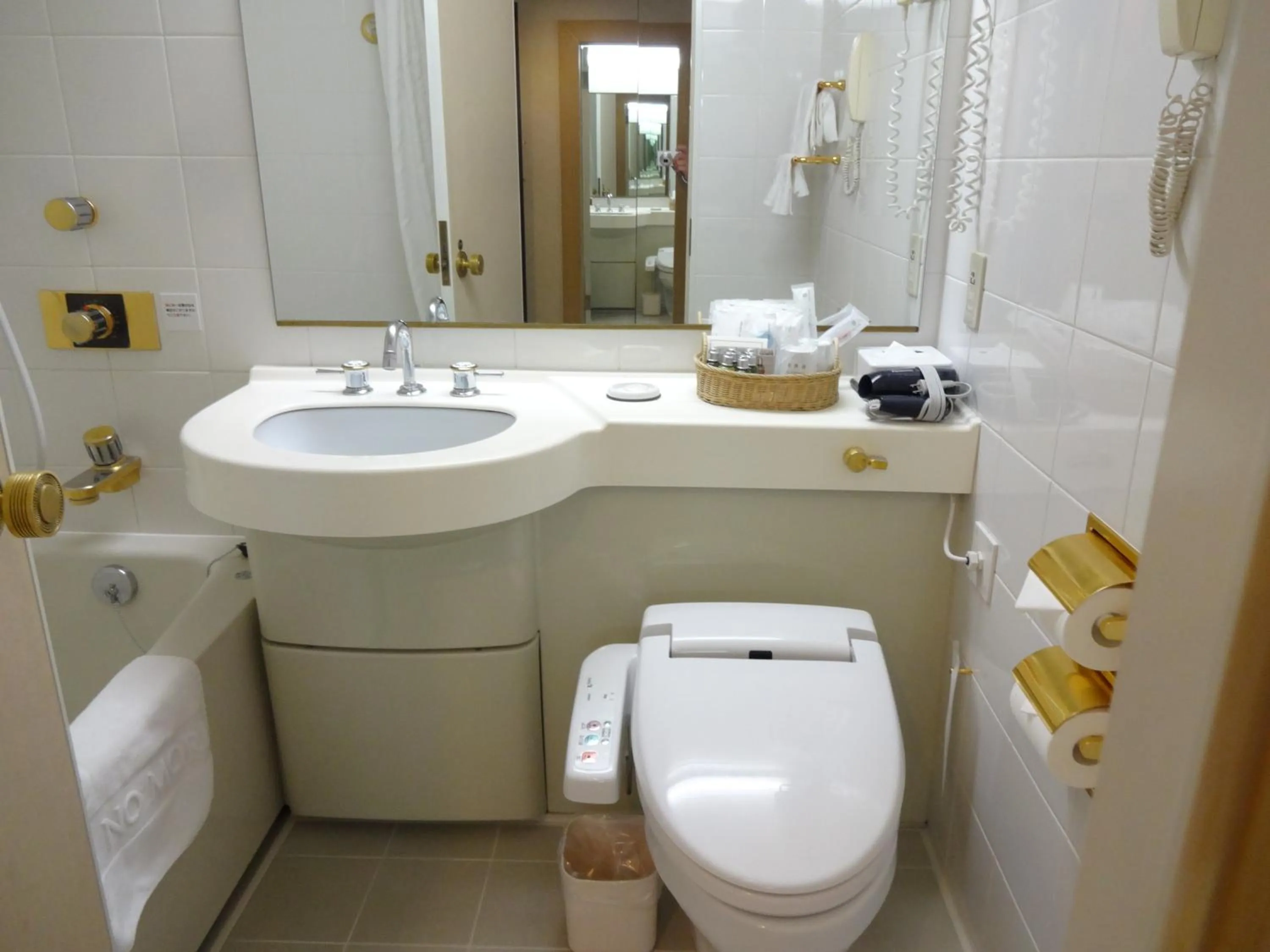 Toilet in Kyu Karuizawa Hotel Otowa No Mori