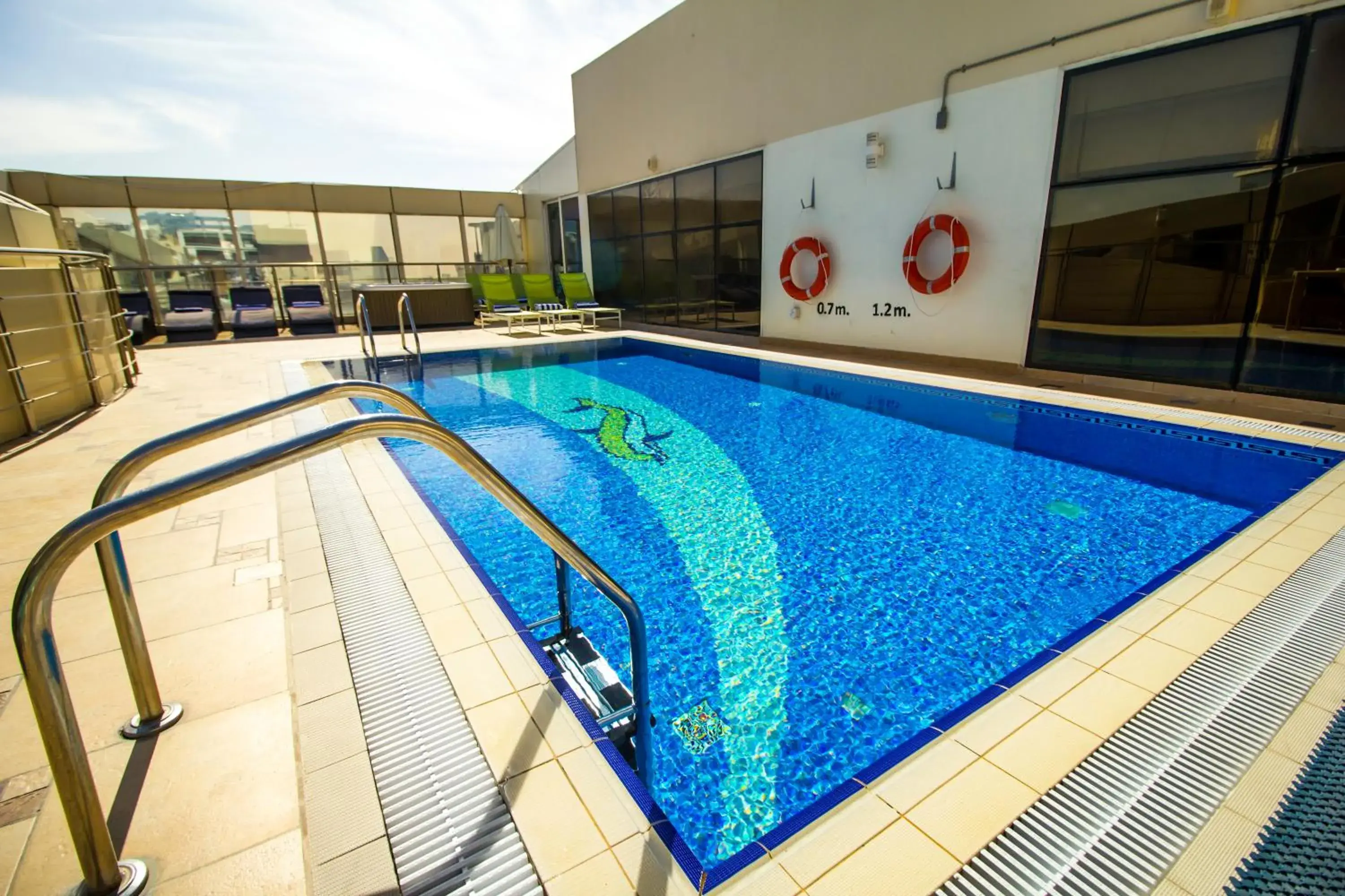 Swimming Pool in The Royal Riviera Hotel Doha