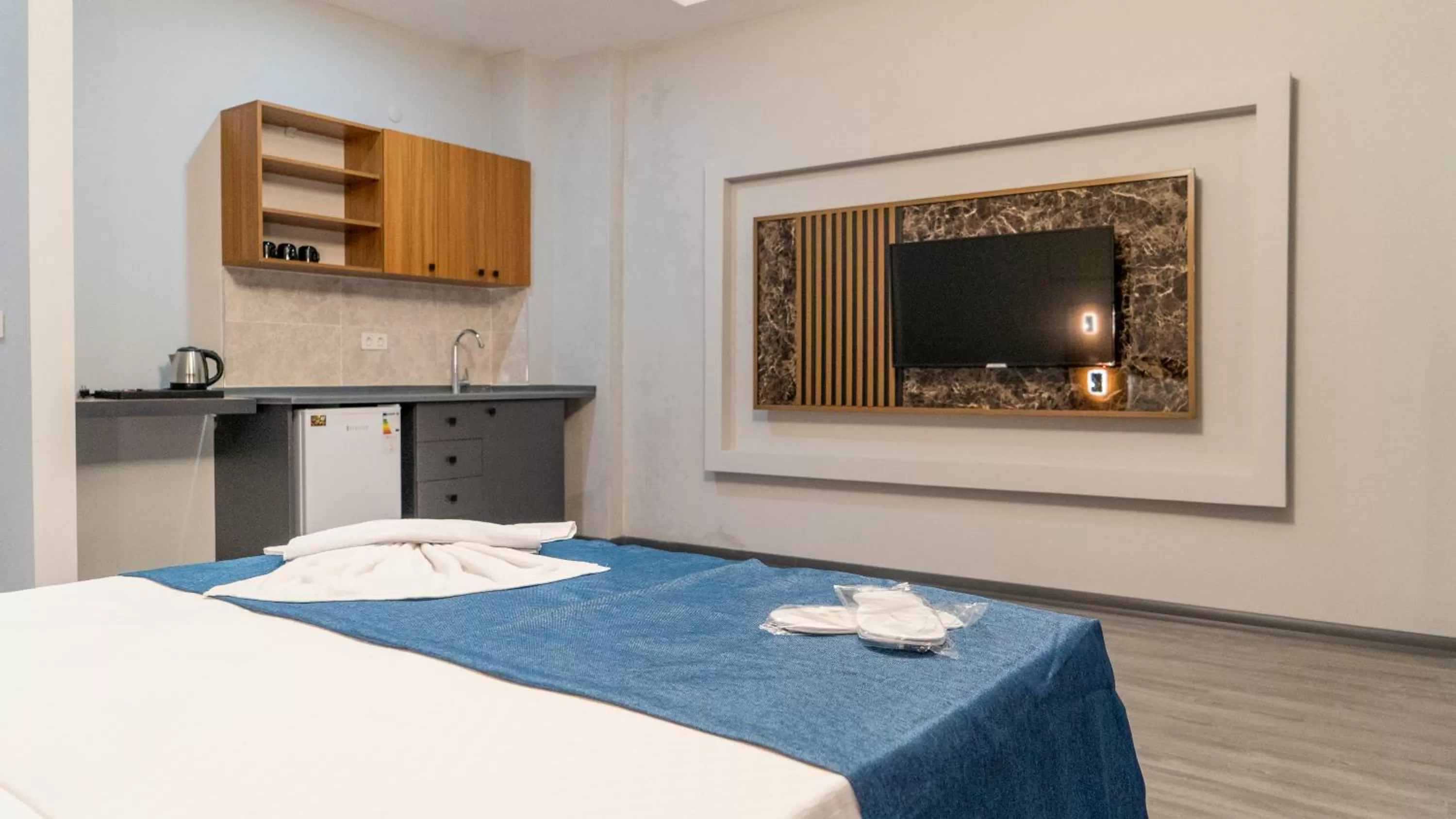 Bed in GRAND MOON HOTEL