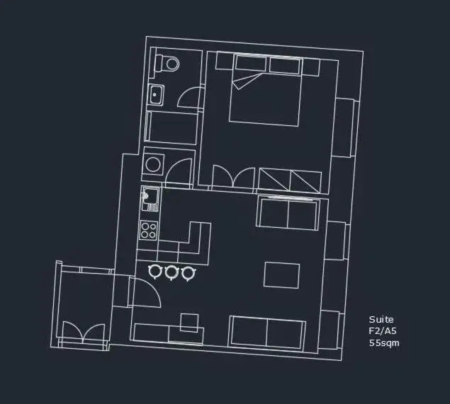 Floor Plan in Letna Garden Suites