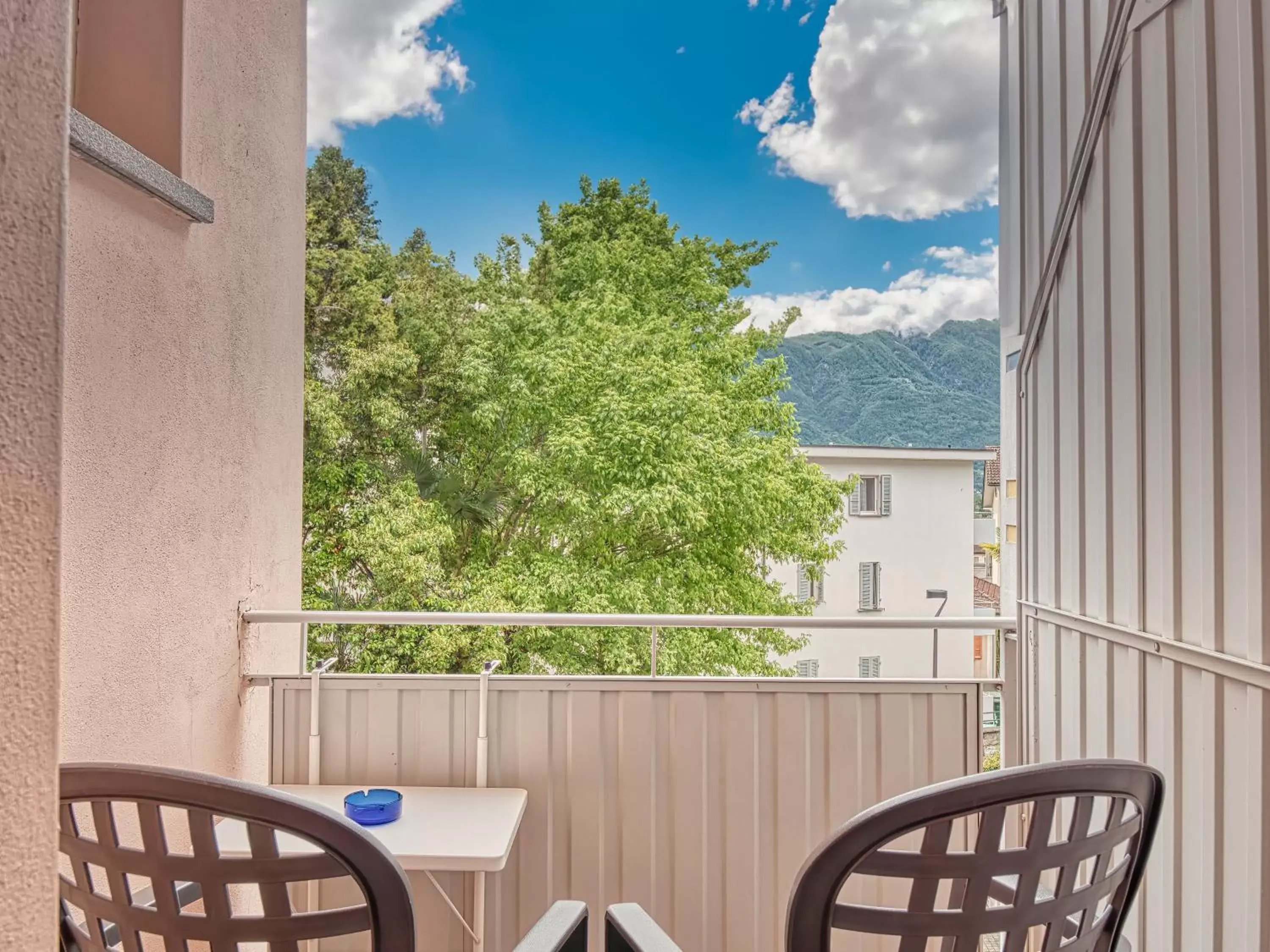 Balcony/Terrace in @ Home Hotel Locarno