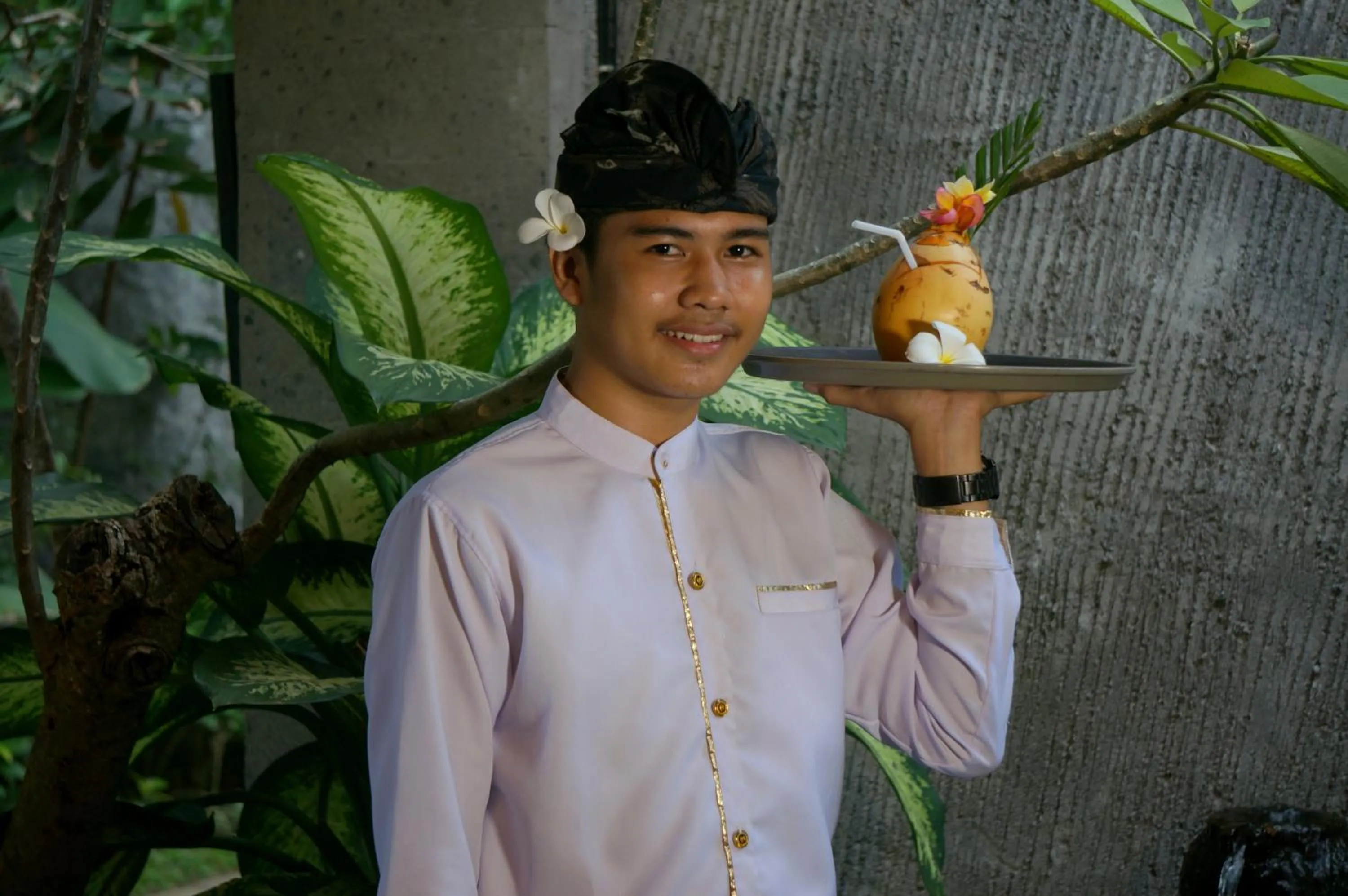 Staff in Ubud Raya Boutique Hotel
