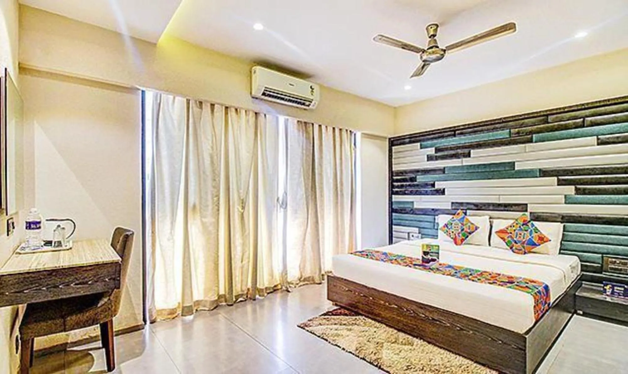 Bed in Treebo Trend Supreme Grand 500 Mtrs From Calangute Beach