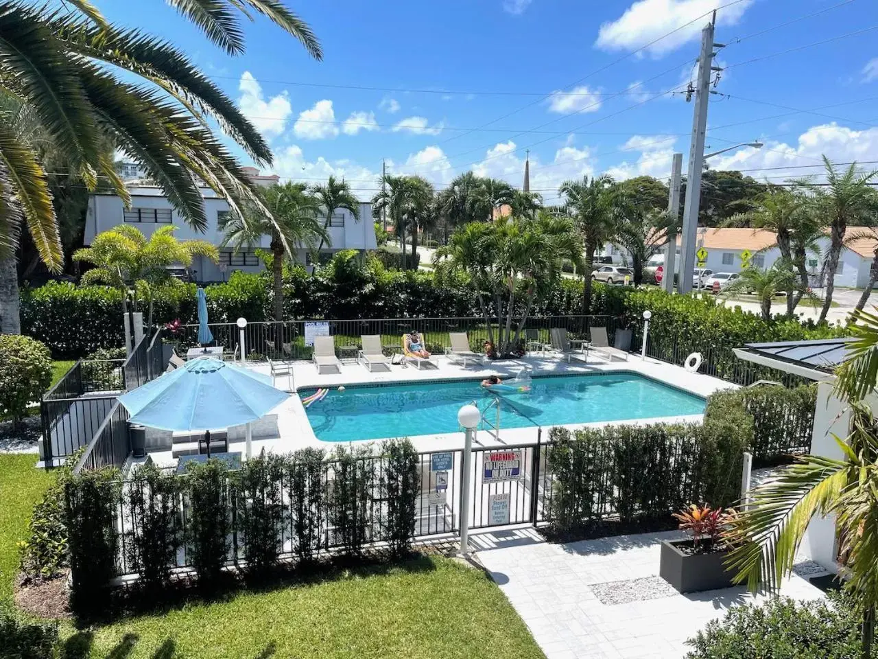 Pool View in Tropic Isle Beach Resort