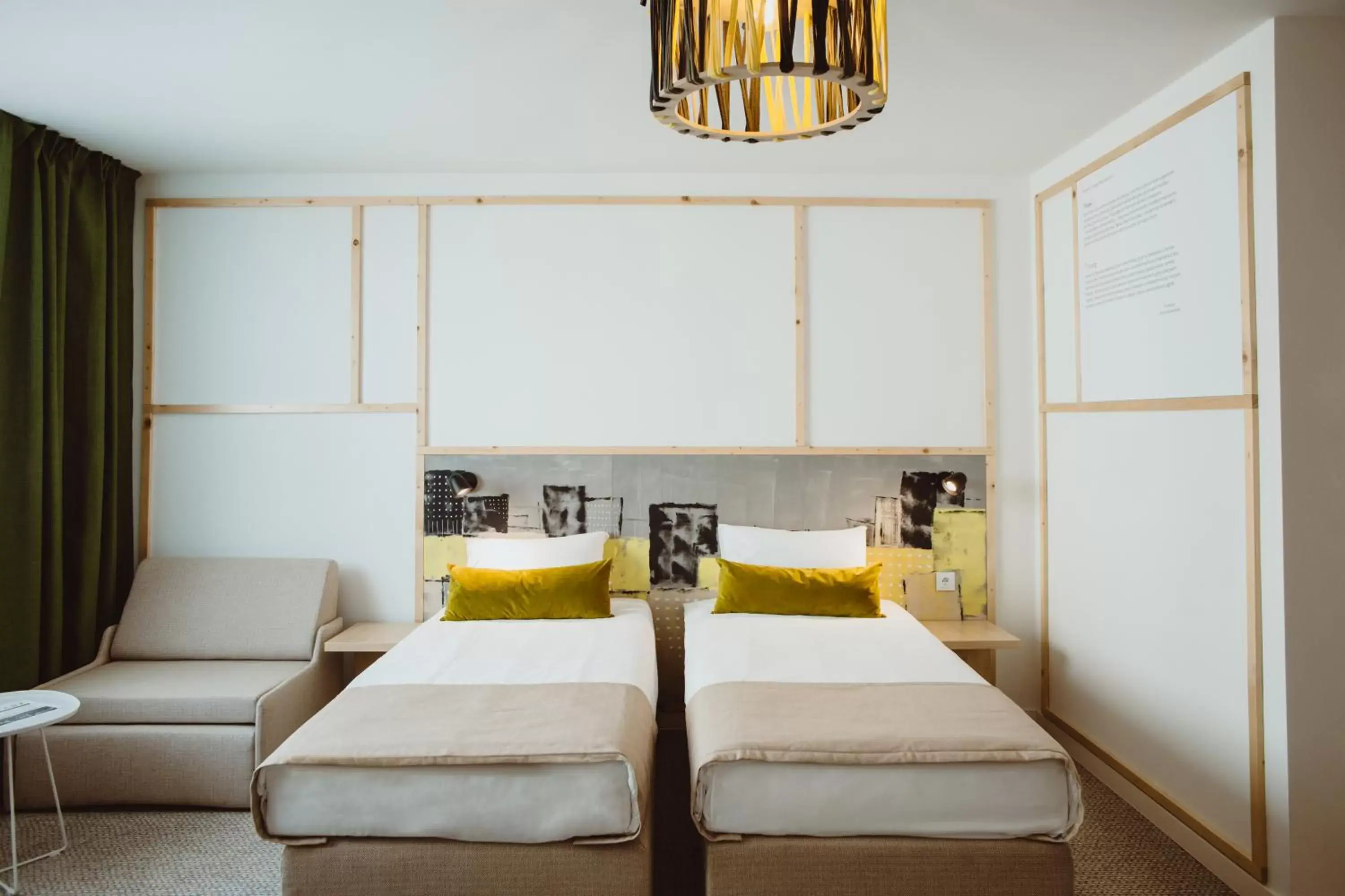 Comfort Twin Room in Arche Hotel Poloneza Comfort Twin Room in Arche Hotel Poloneza