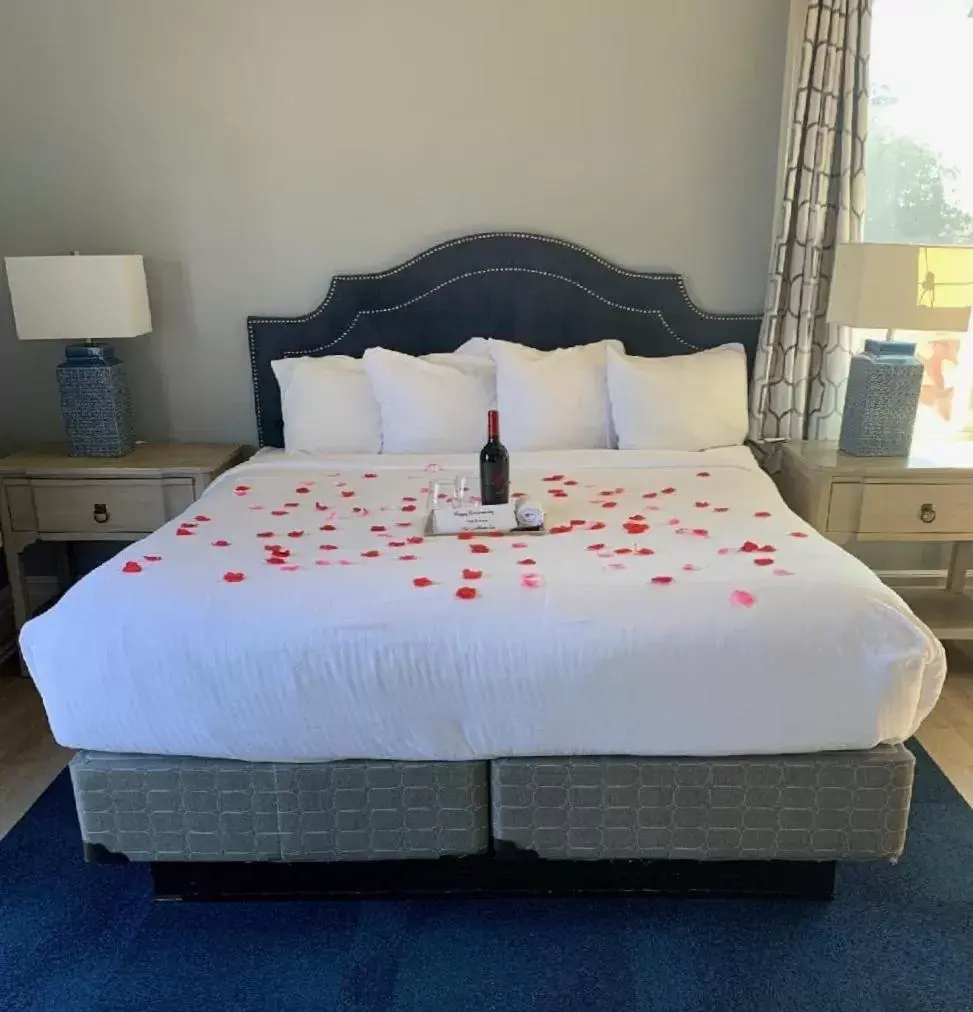 Bed in Casablanca Inn on The Beach Bed in Casablanca Inn on The Beach