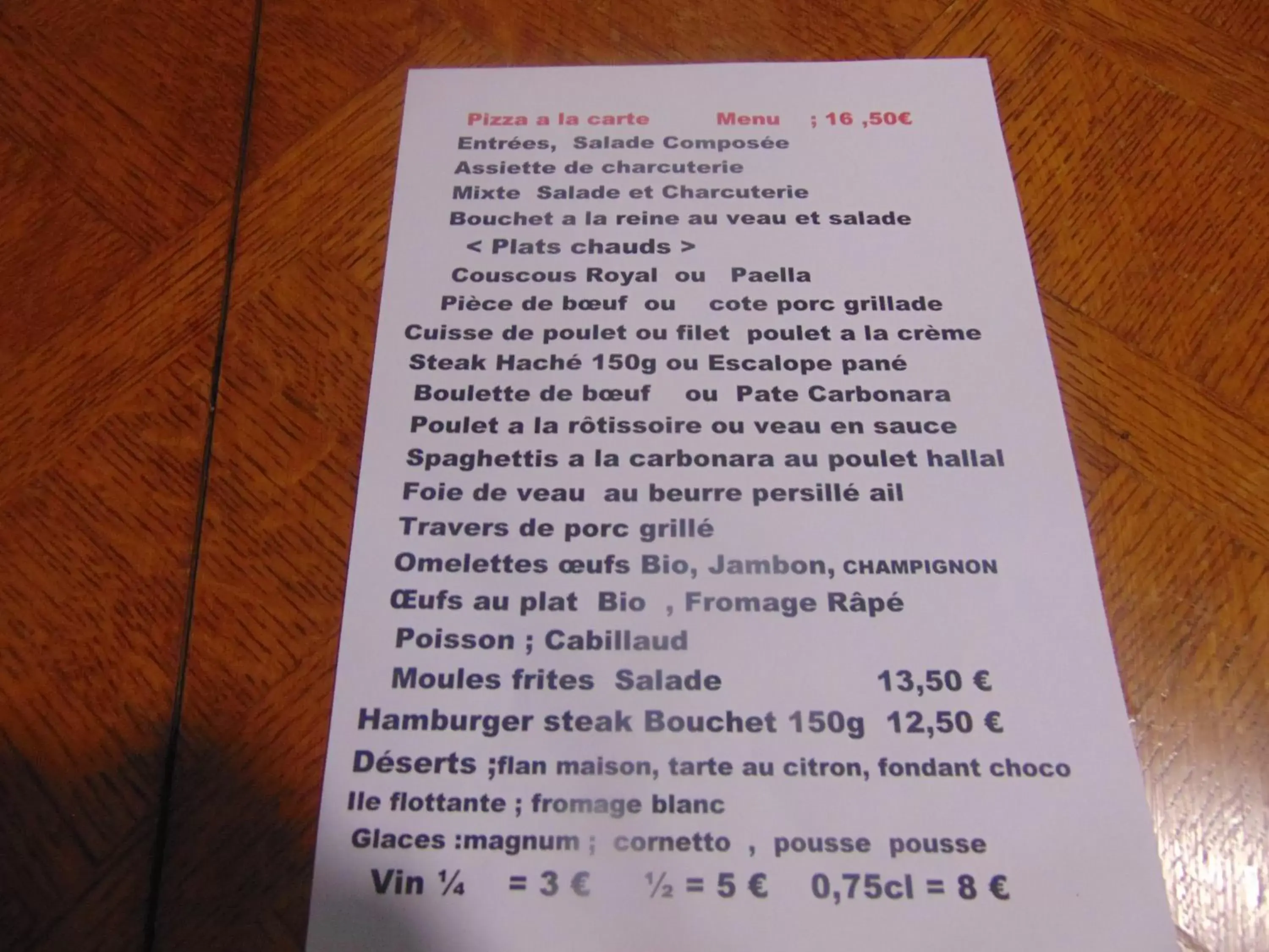 Restaurant/places to eat in Le Relais de la RN7