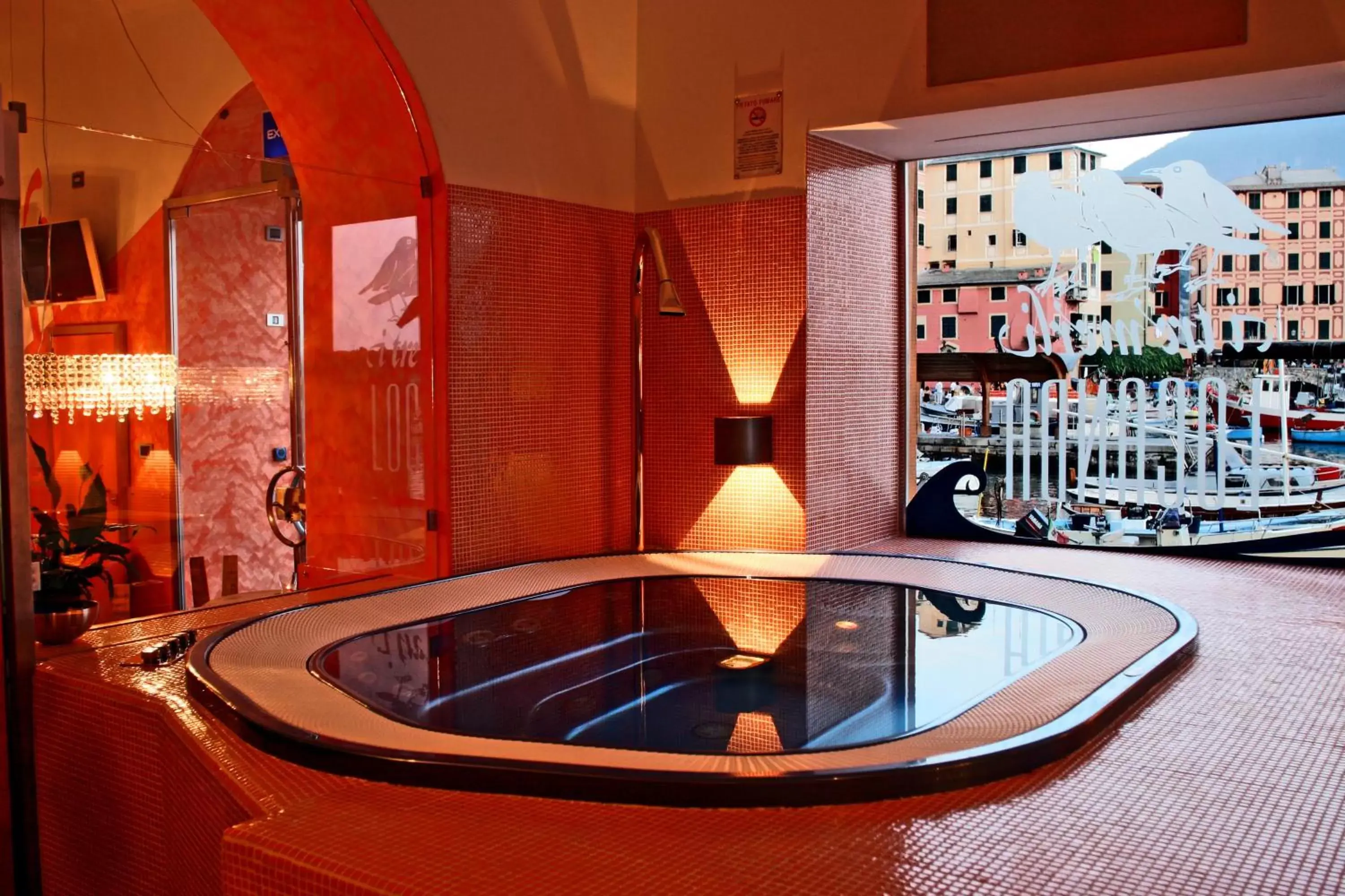 Hot Tub in I Tre Merli Locanda