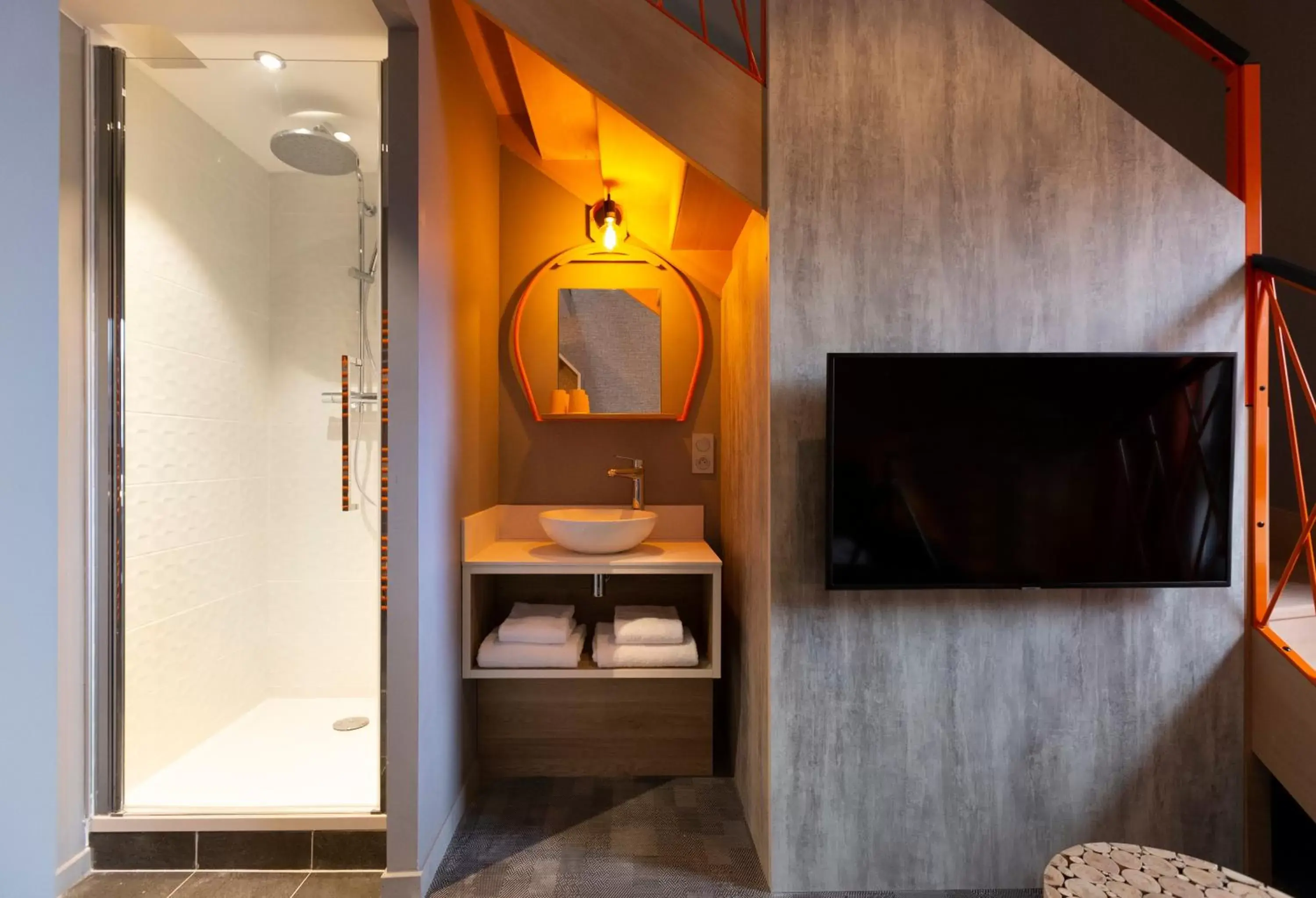 Bathroom in Hotel Base Camp Lodge - Bourg Saint Maurice