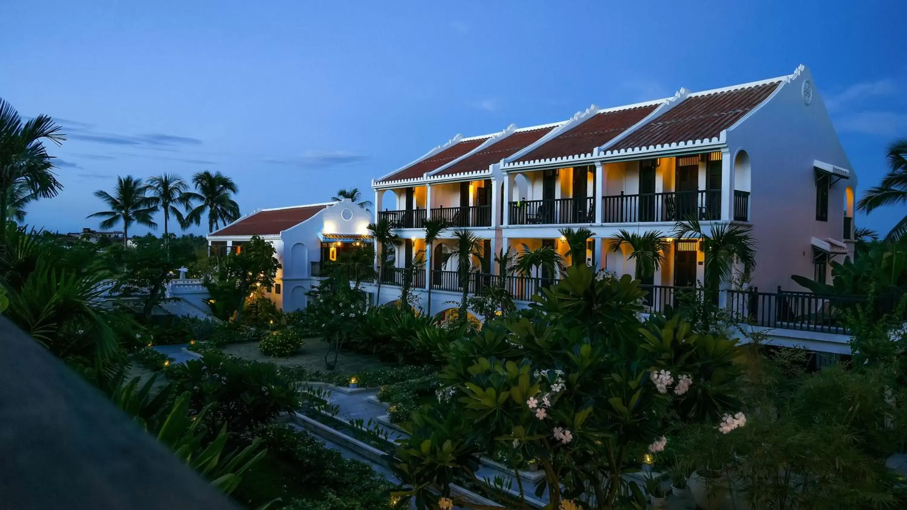 Bird's eye view, Property Building in Legacy Hoi An Resort - formerly Ancient House Village Resort & Spa