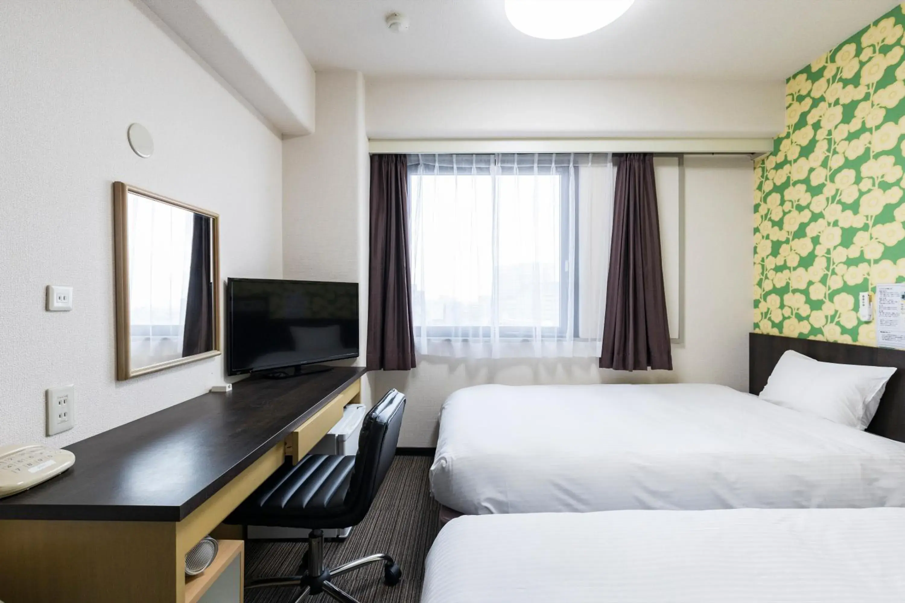 Bed in Hotel Wing International Kumamoto Yatsushiro