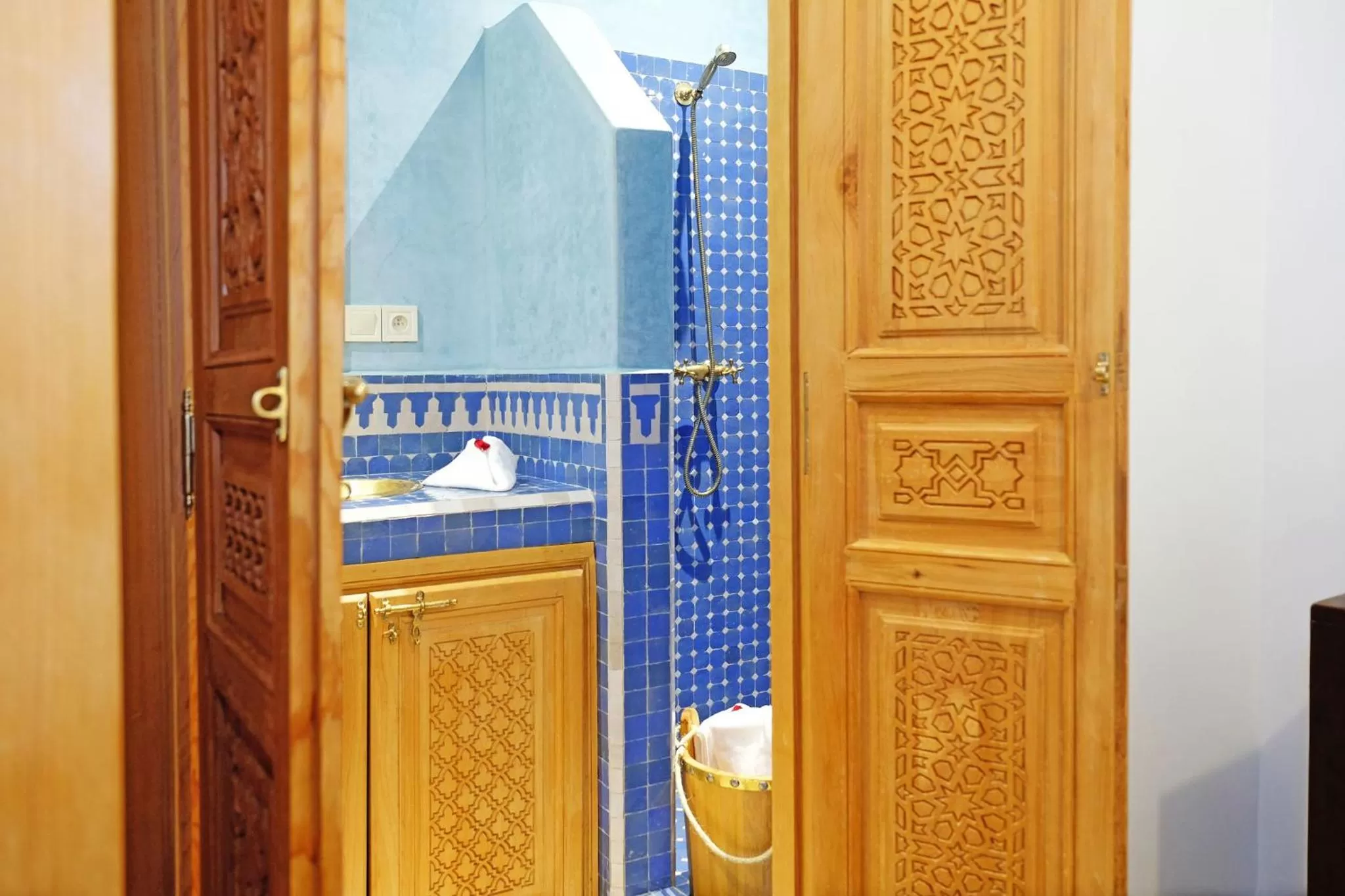 Bathroom in Riad ZANOUBA