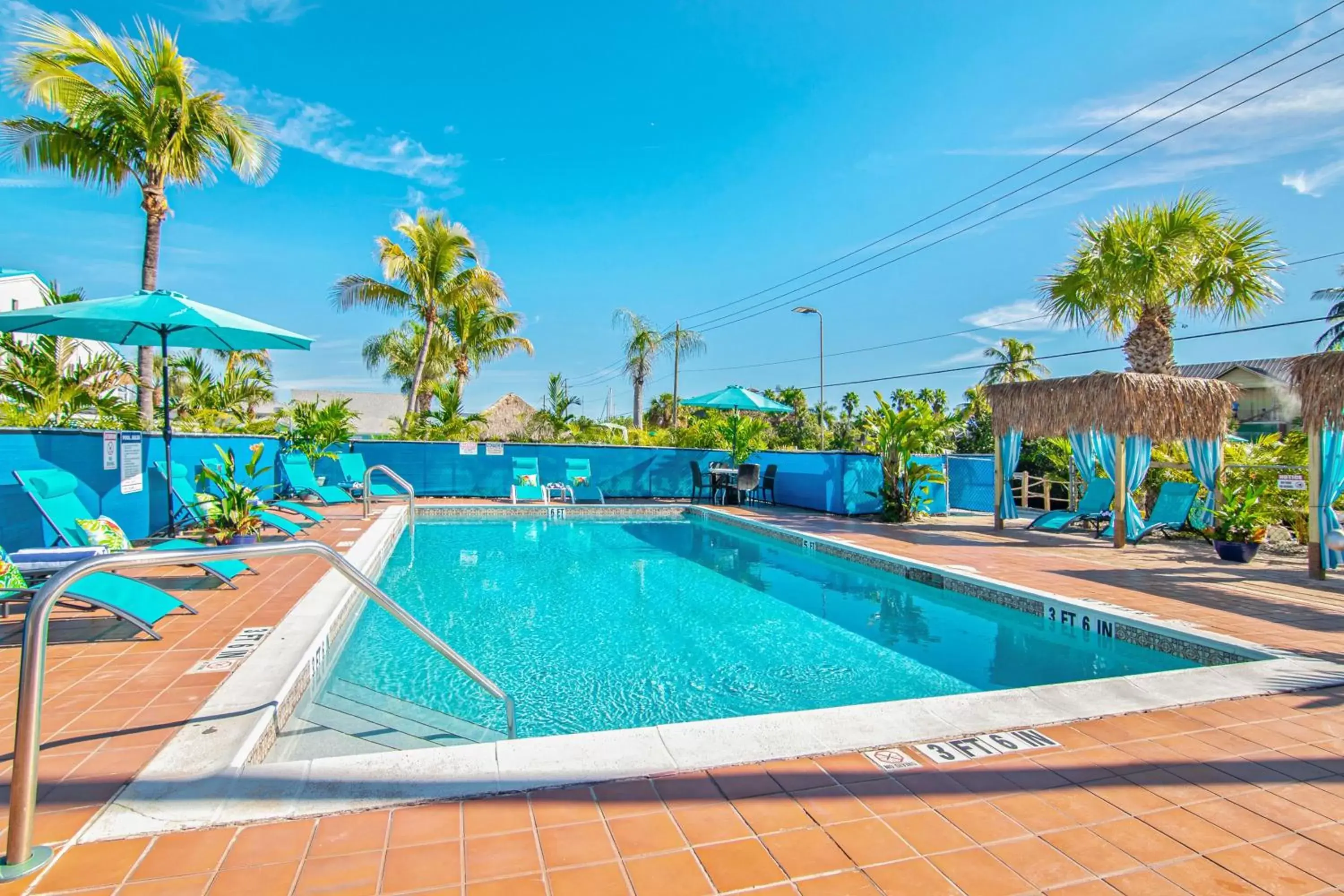 Swimming Pool in Latitude 26 Waterfront Resort and Marina