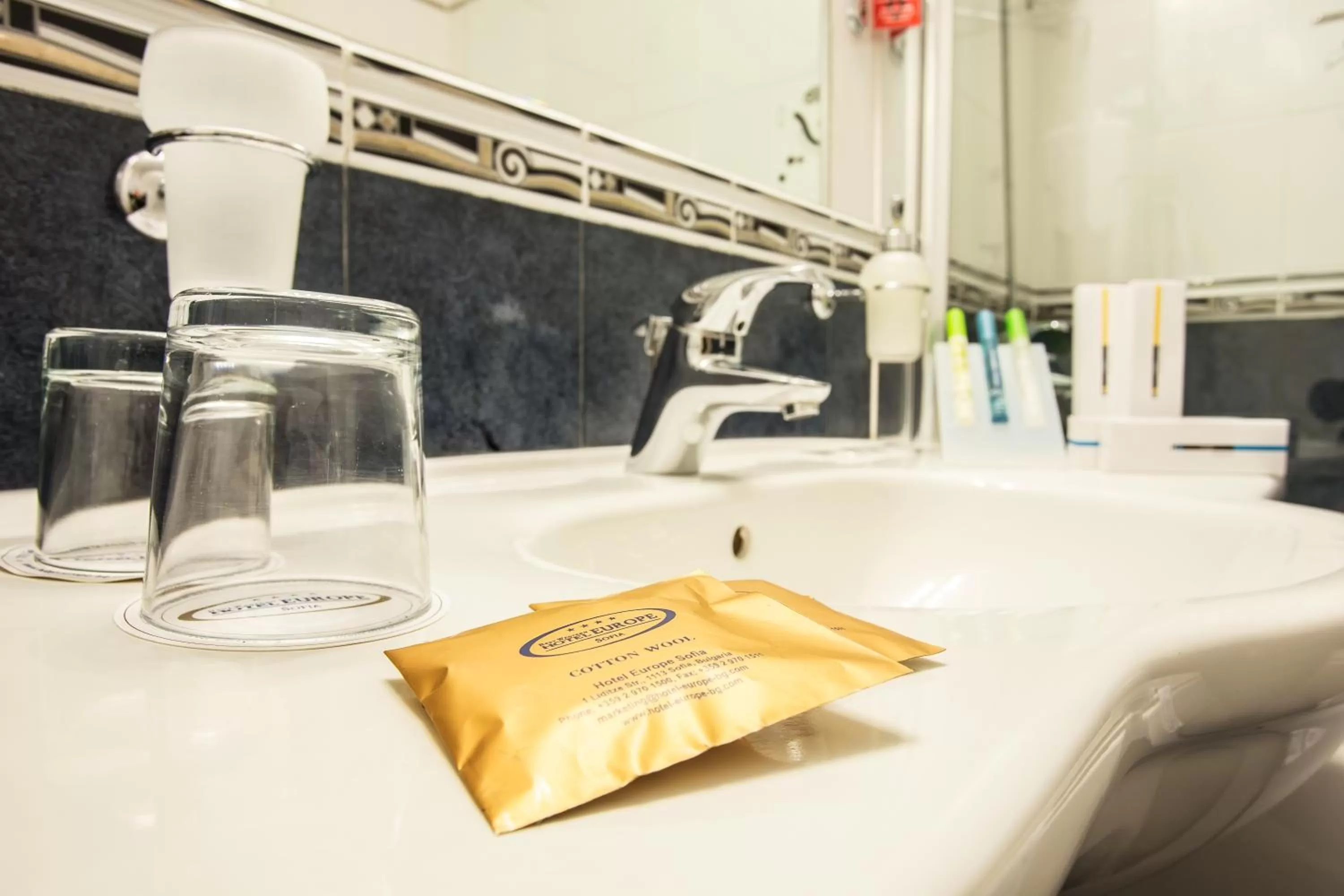 Bathroom in Europe Hotel