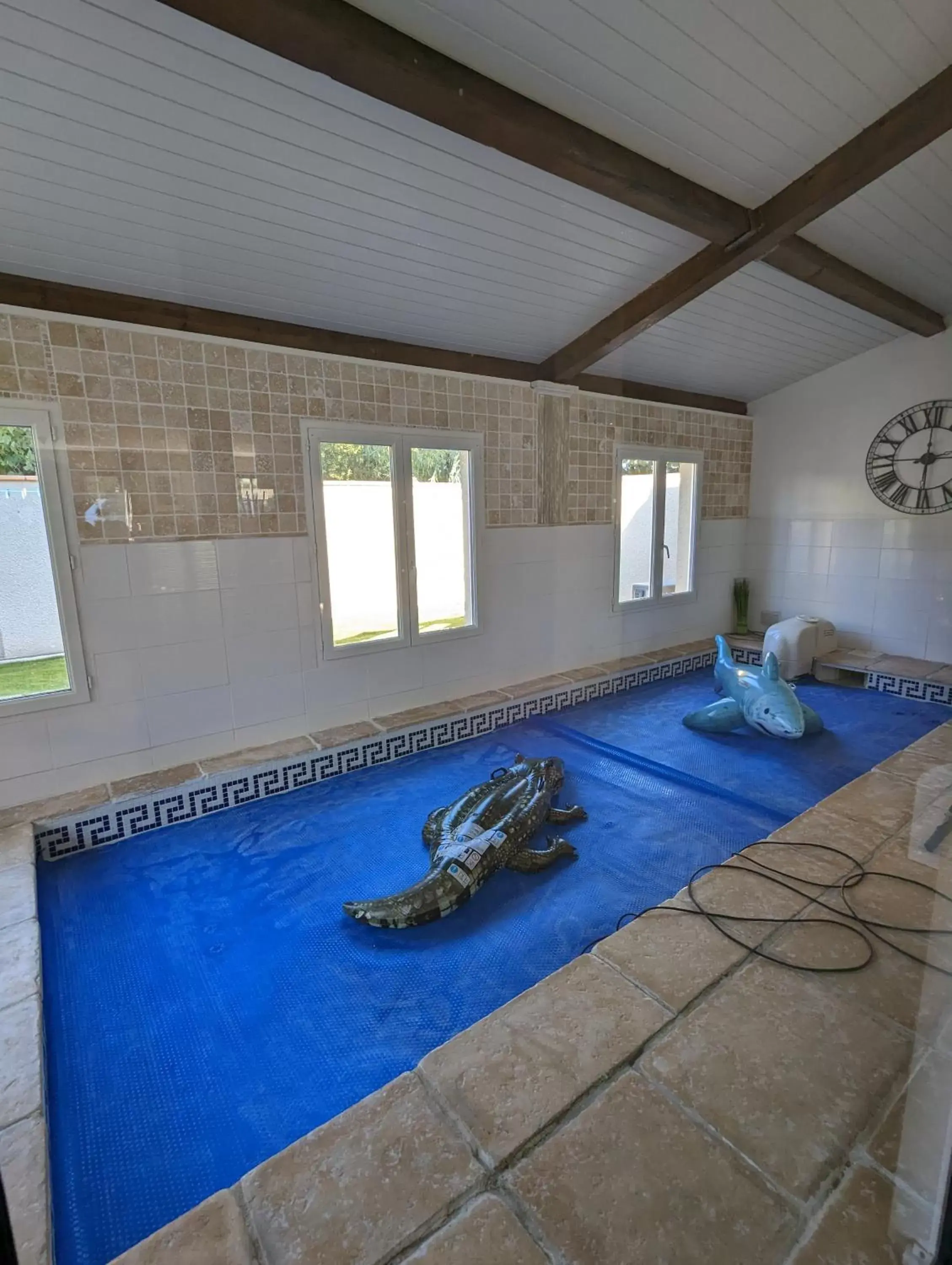 Swimming Pool in La villa de Fleury