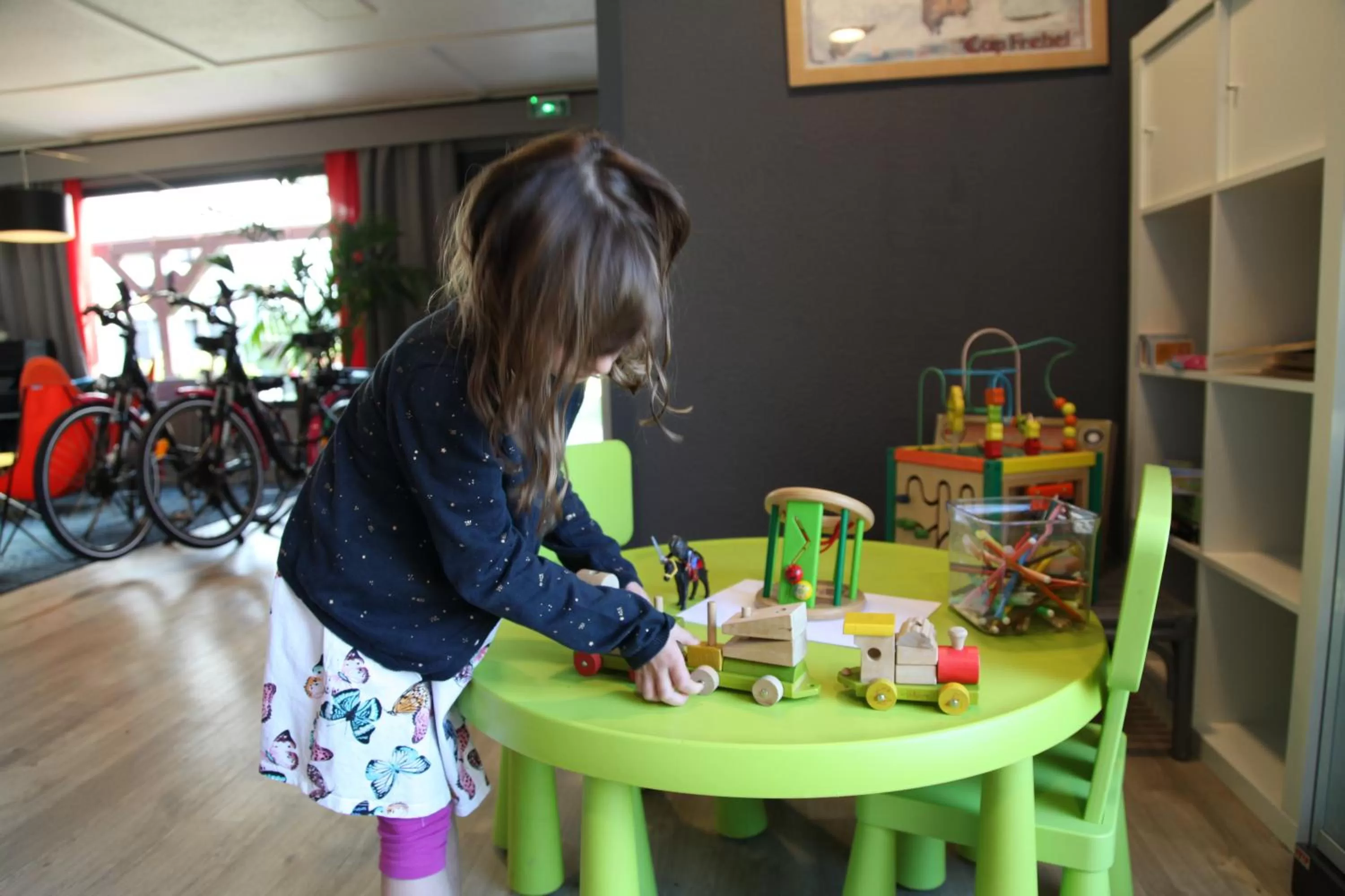 Children play ground in Kyriad Lannion-Perros-Guirec