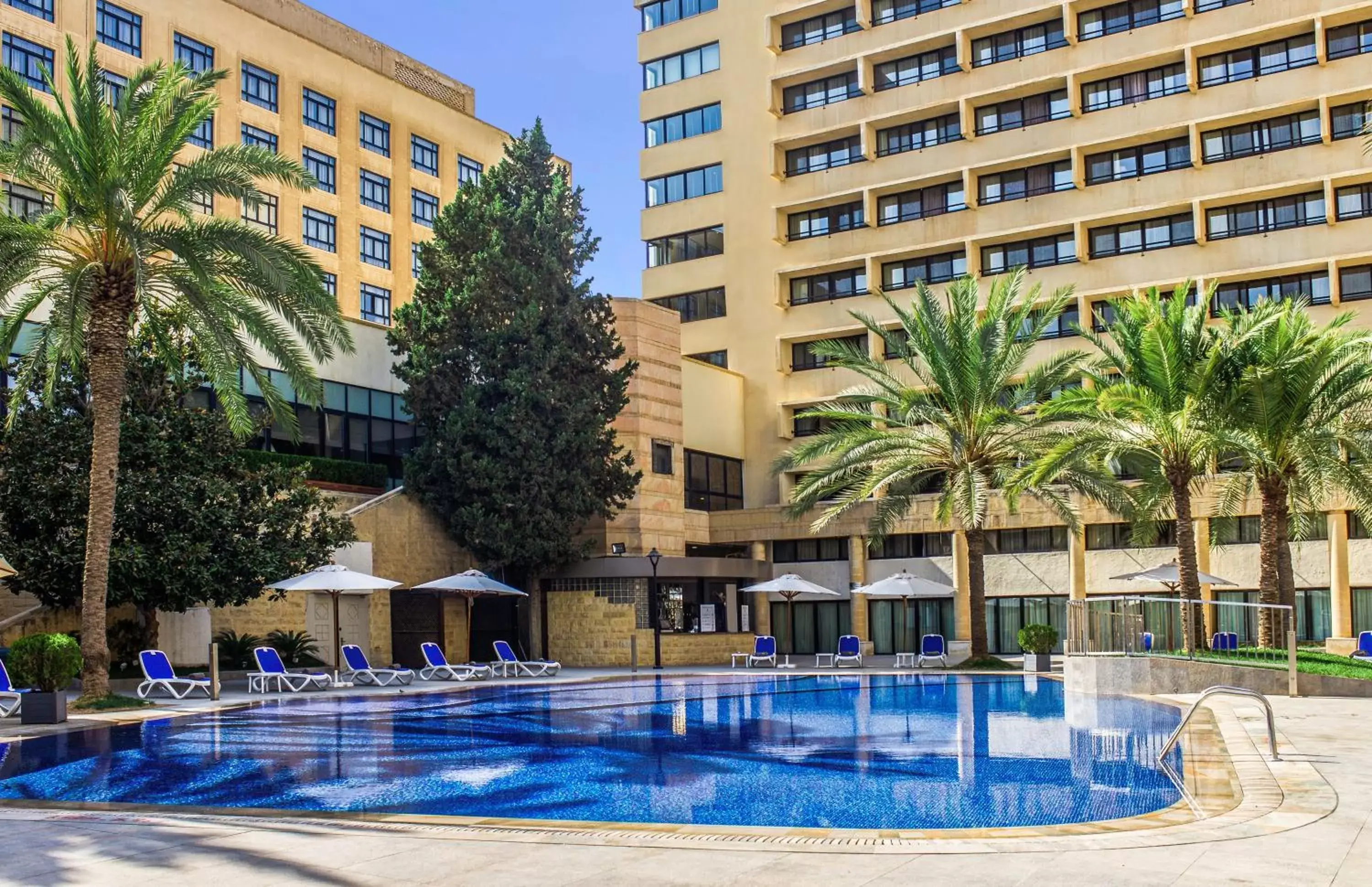 Swimming pool in InterContinental Jordan, an IHG Hotel