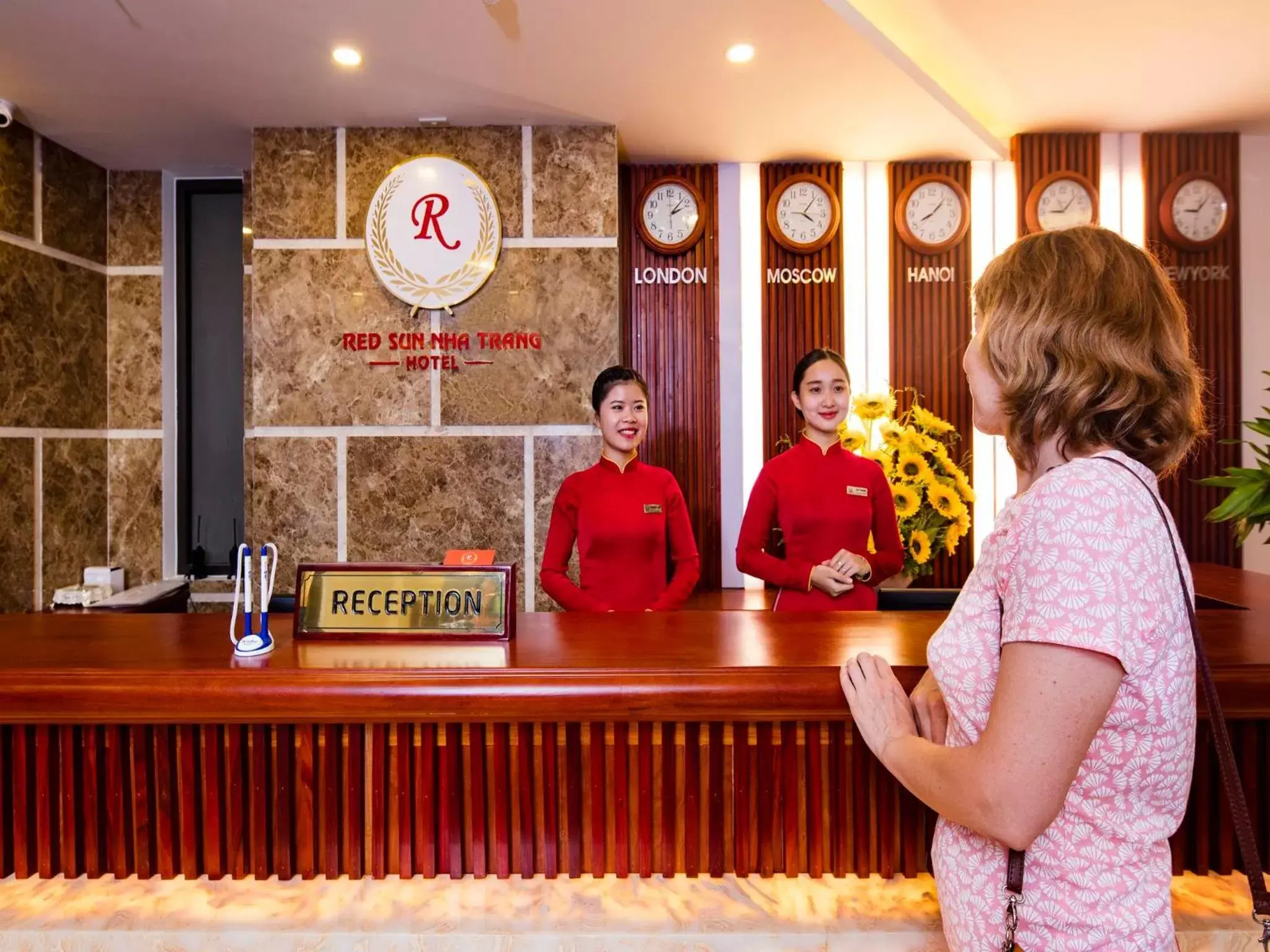 Property building in Red Sun Nha Trang Hotel Property building in Red Sun Nha Trang Hotel