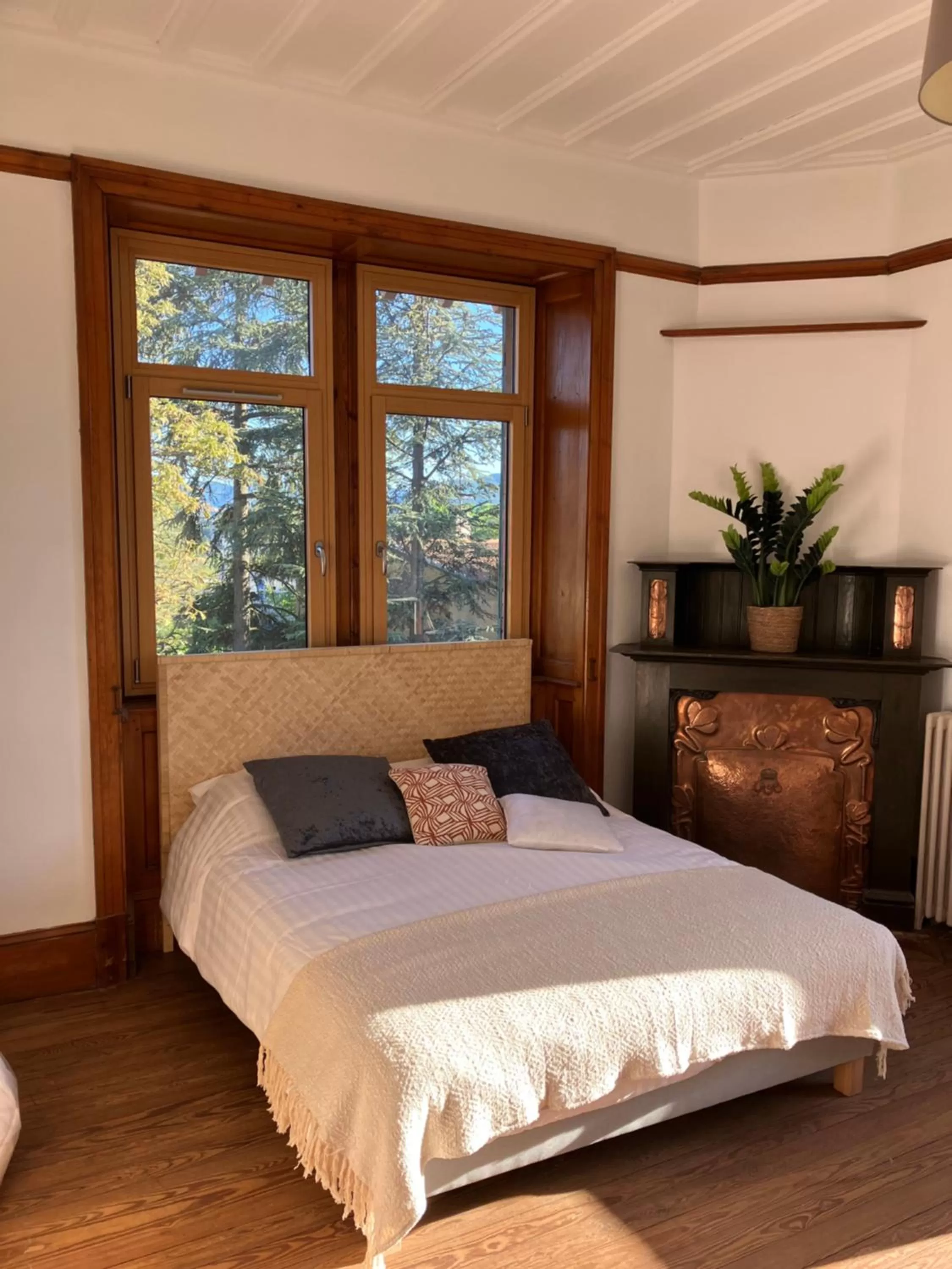 Bed in O'Cottage double