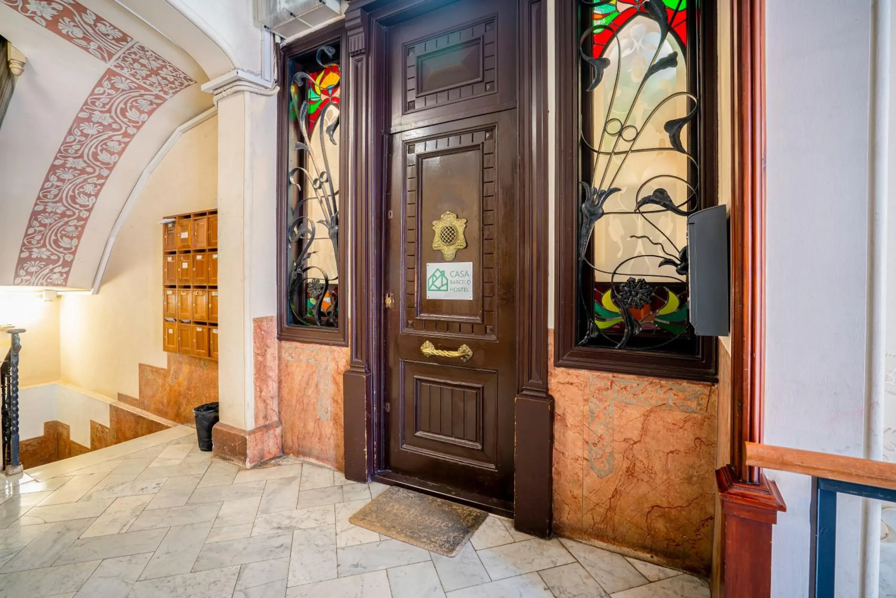 Lobby or reception in Casa Barcelo Hostel Barcelona